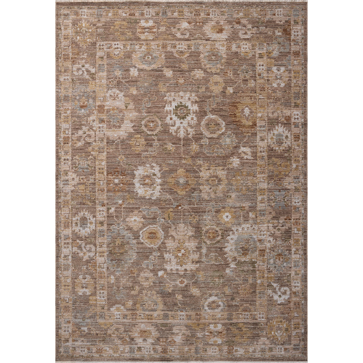 Amber Lewis x Loloi Nella Rug in Stone/Earth-1