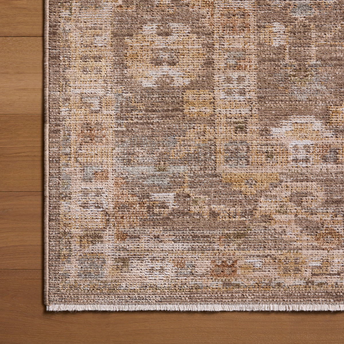 Amber Lewis x Loloi Nella Rug in Stone/Earth-4