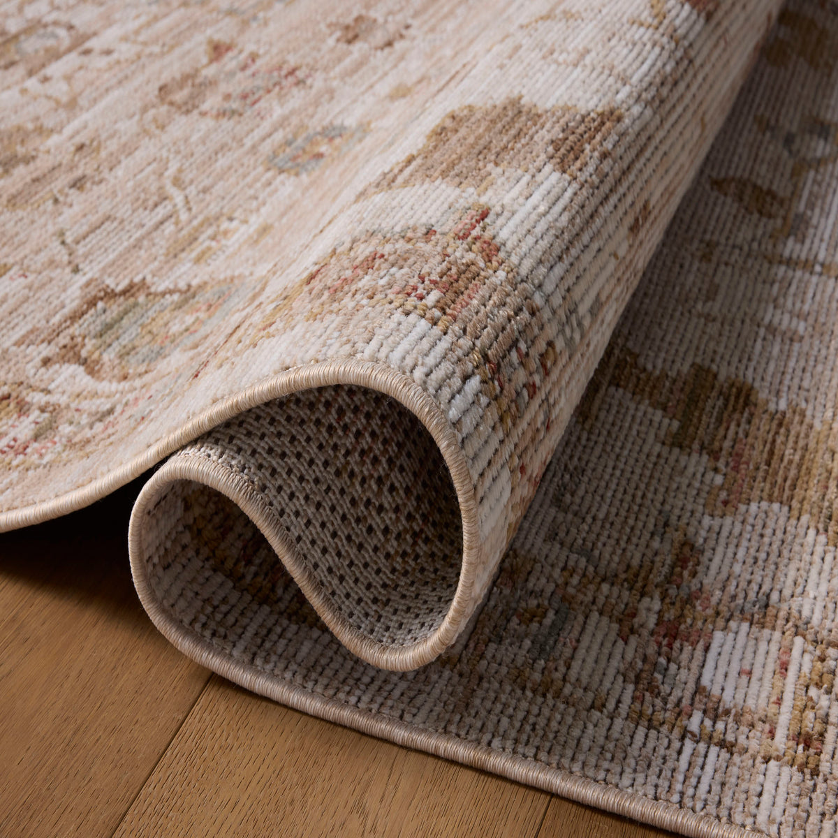 Amber Lewis x Loloi Nella Rug in Natural/Multi-3