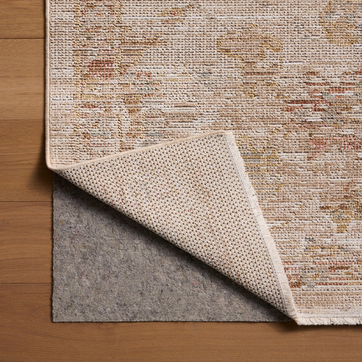 Amber Lewis x Loloi Nella Rug in Natural/Multi-5