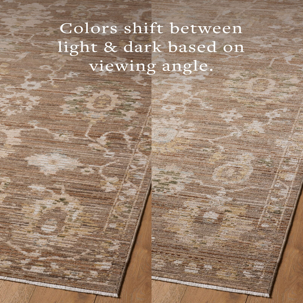 Amber Lewis x Loloi Nella Rug in Earth/Natural-6