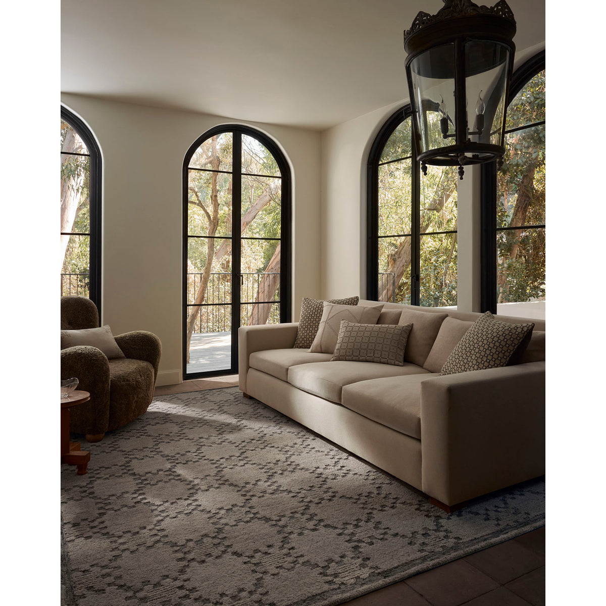 Jeremiah Brent x Loloi Fori Rug in Bark/Taupe-2