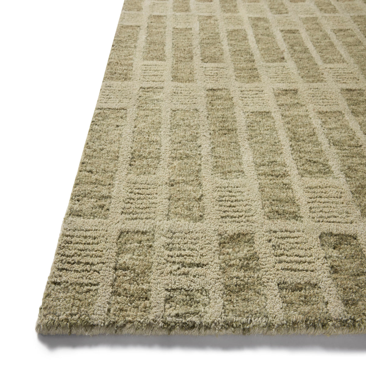 Jeremiah Brent x Loloi Fori Rug in Olive/Sage-3