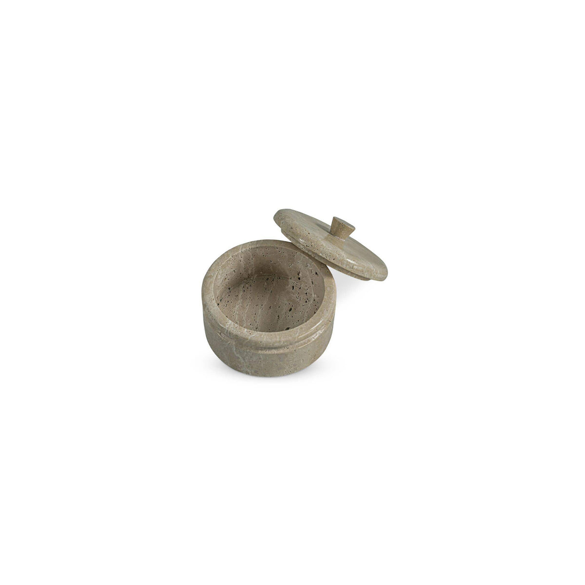 Celine Round Travertine Box-5