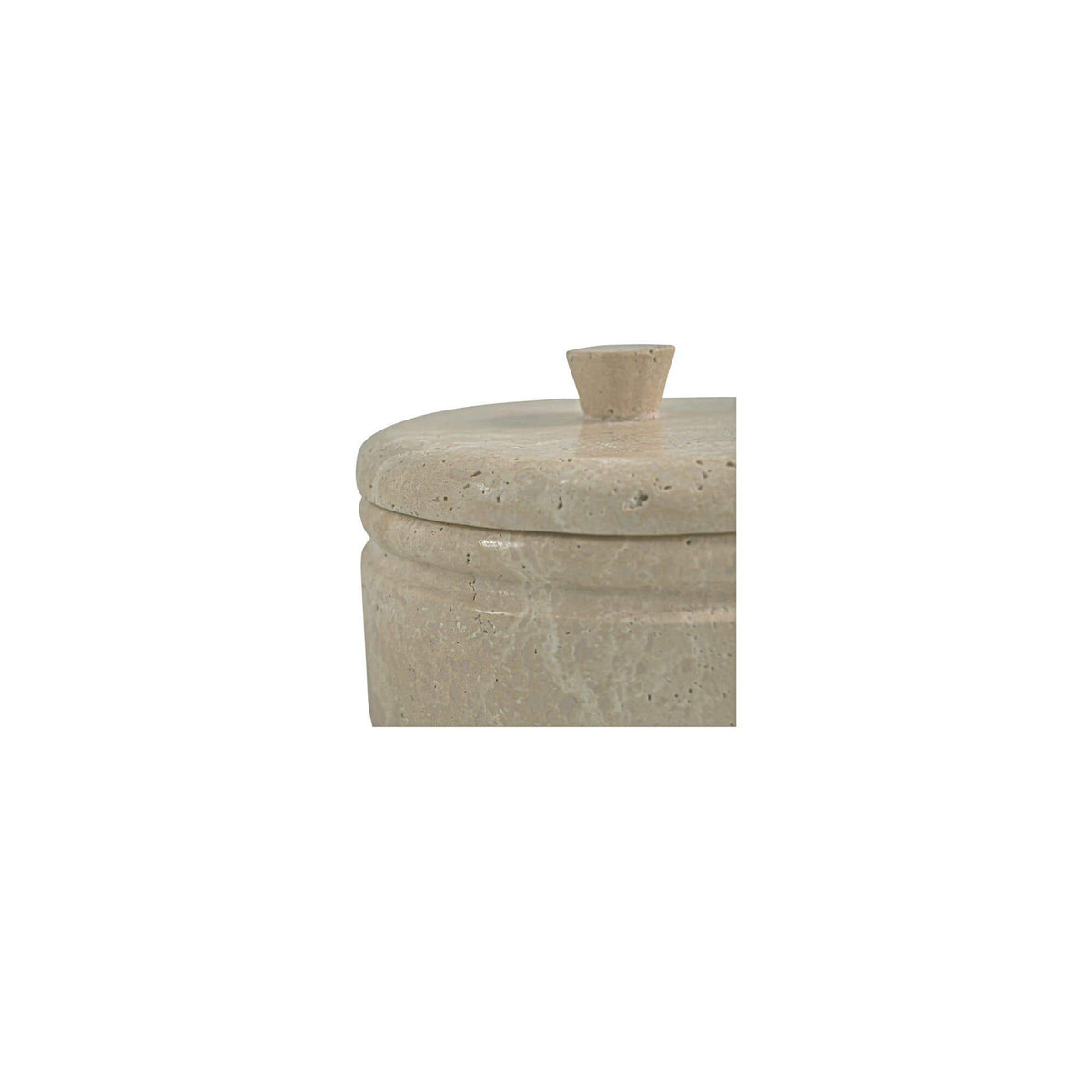 Celine Round Travertine Box-7