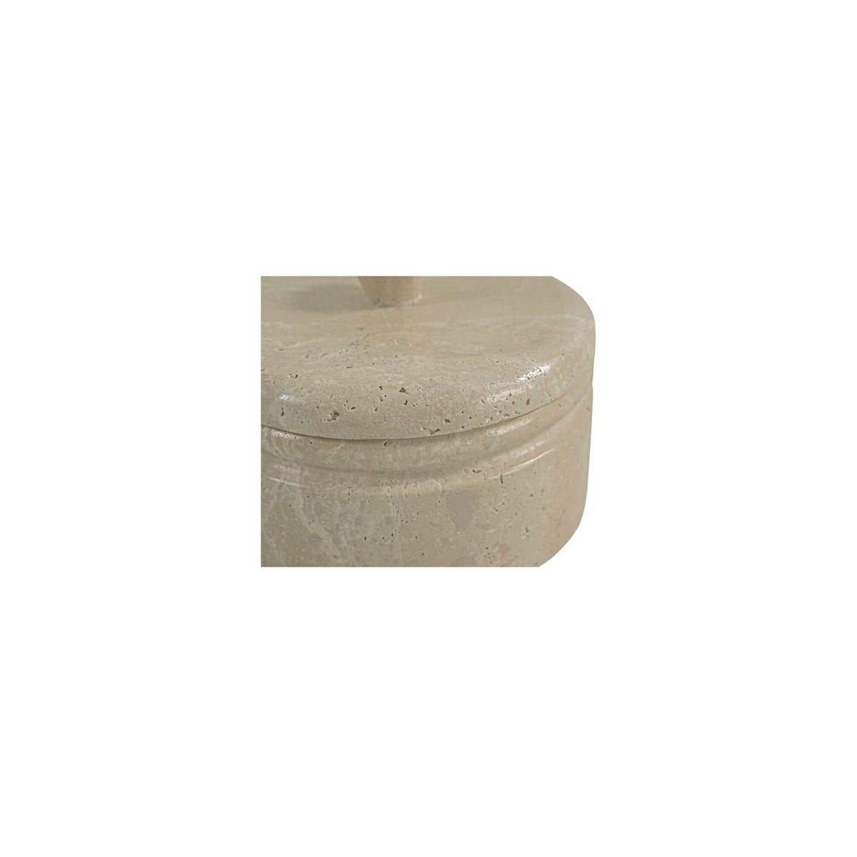 Celine Round Travertine Box-8