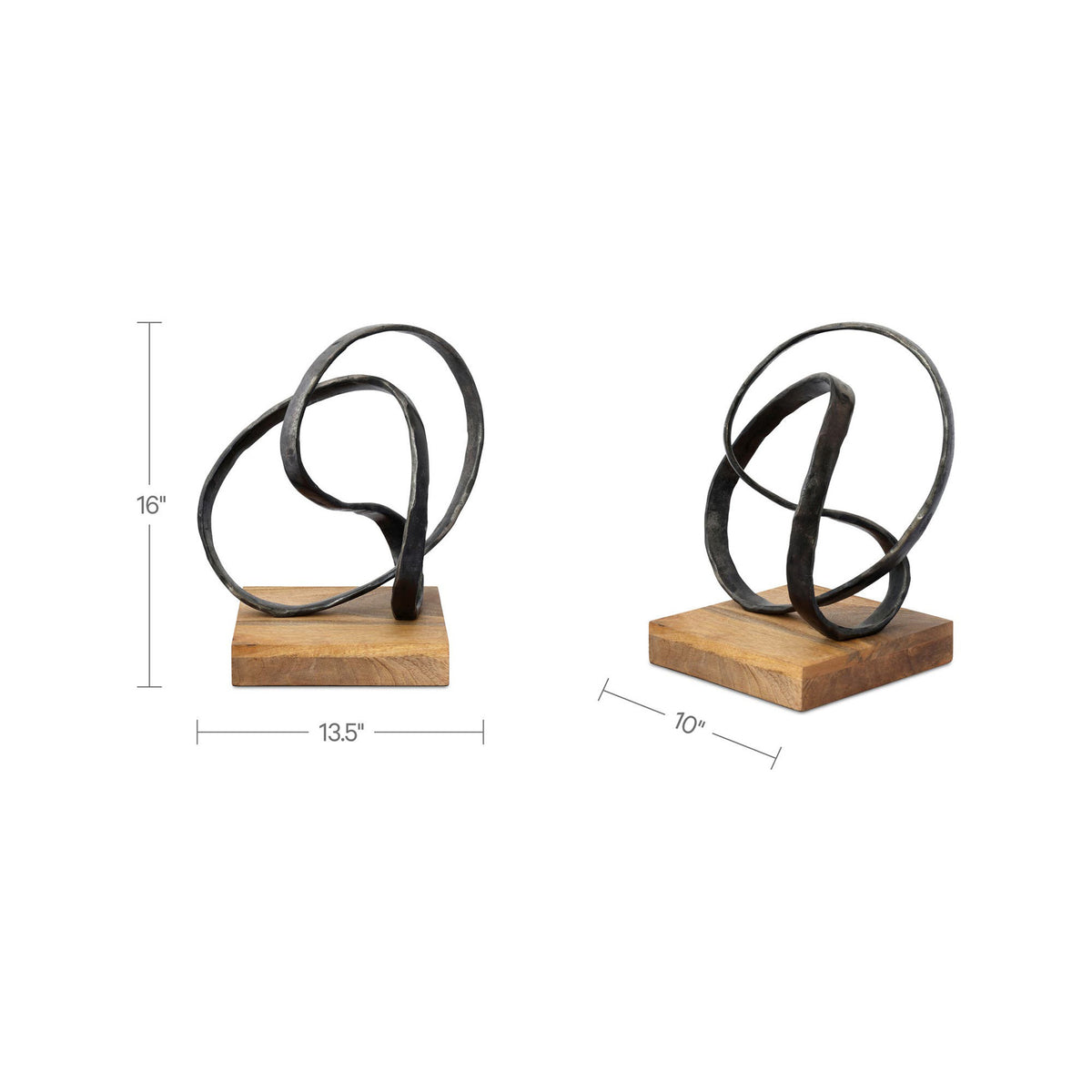 Nadia Cast Aluminum Sculpture-5
