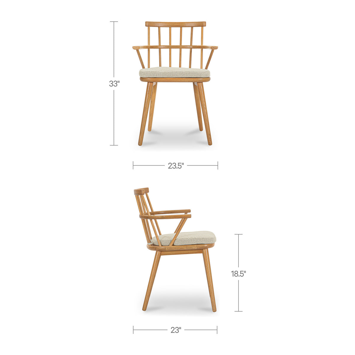 Kendall Dining Chair - Set of Two-13