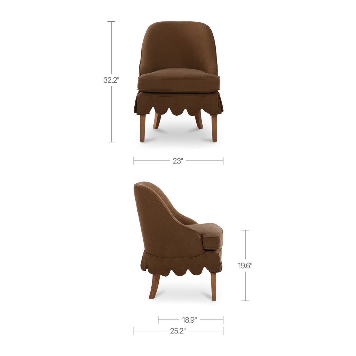 Lydia Slipcover Dining Chair-26