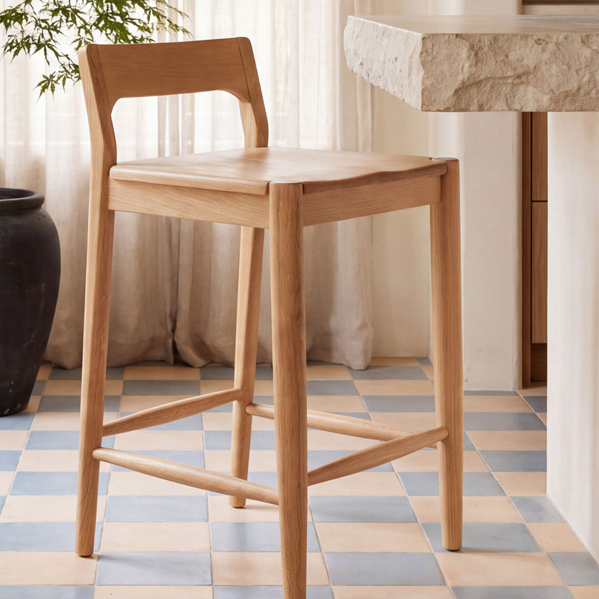 Owen Low Back Counter Stool-2