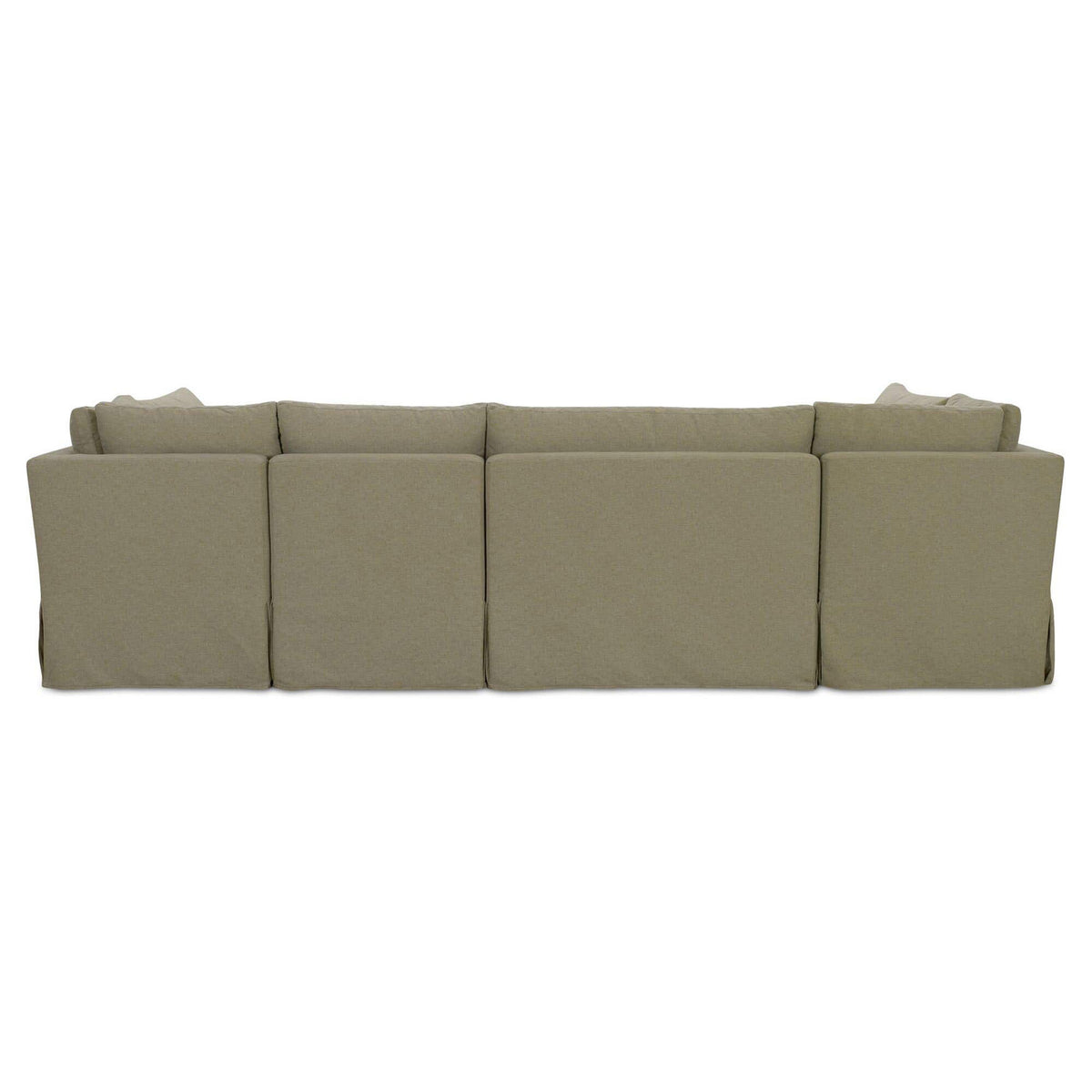 Fiona Slipcover Dining Banquette U-Shape 121 Inch-13