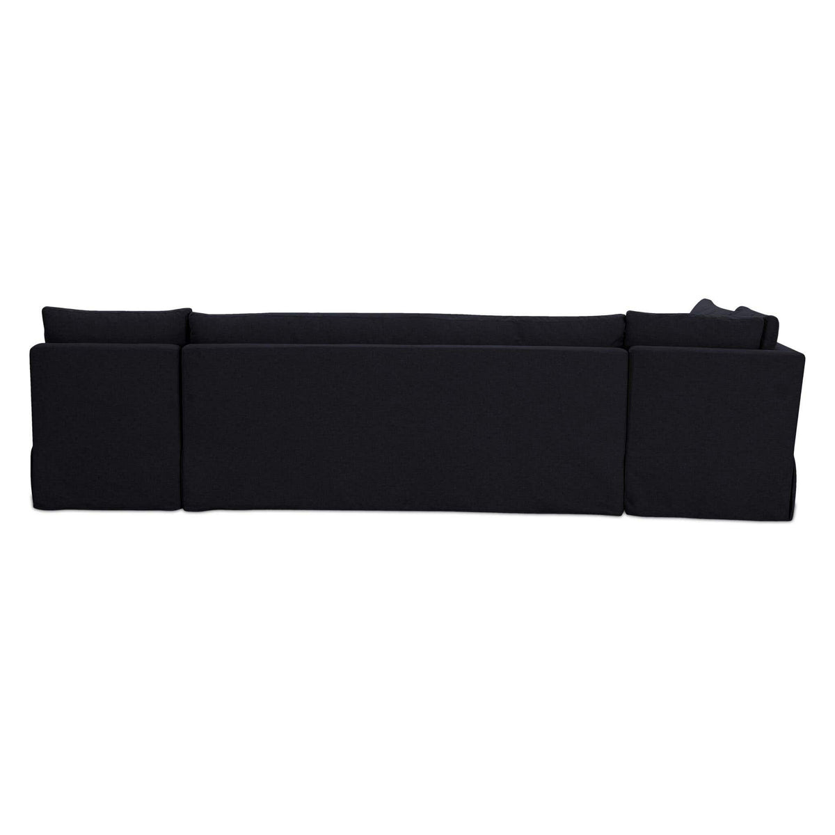 Fiona Slipcover Dining Banquette L-Shape 125.5 Inch-15
