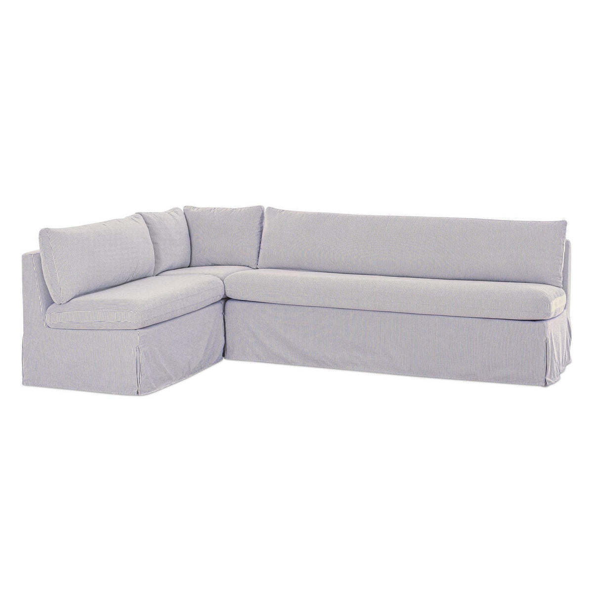 Fiona Slipcover Dining Banquette L-Shape 100.5 Inch-3