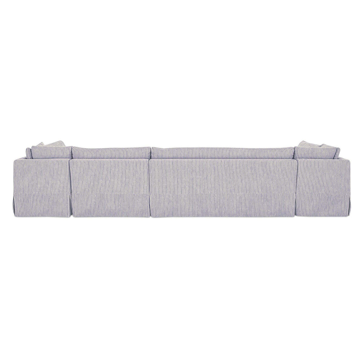 Fiona Slipcover Dining Banquette U-Shape 168 Inch-12