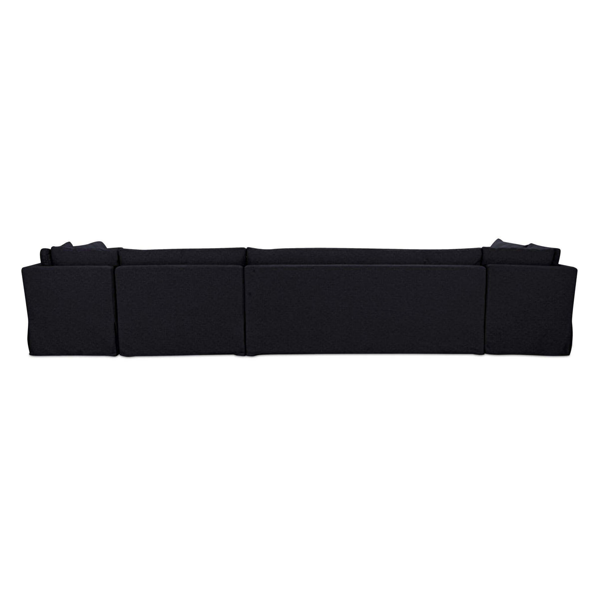 Fiona Slipcover Dining Banquette U-Shape 168 Inch-21