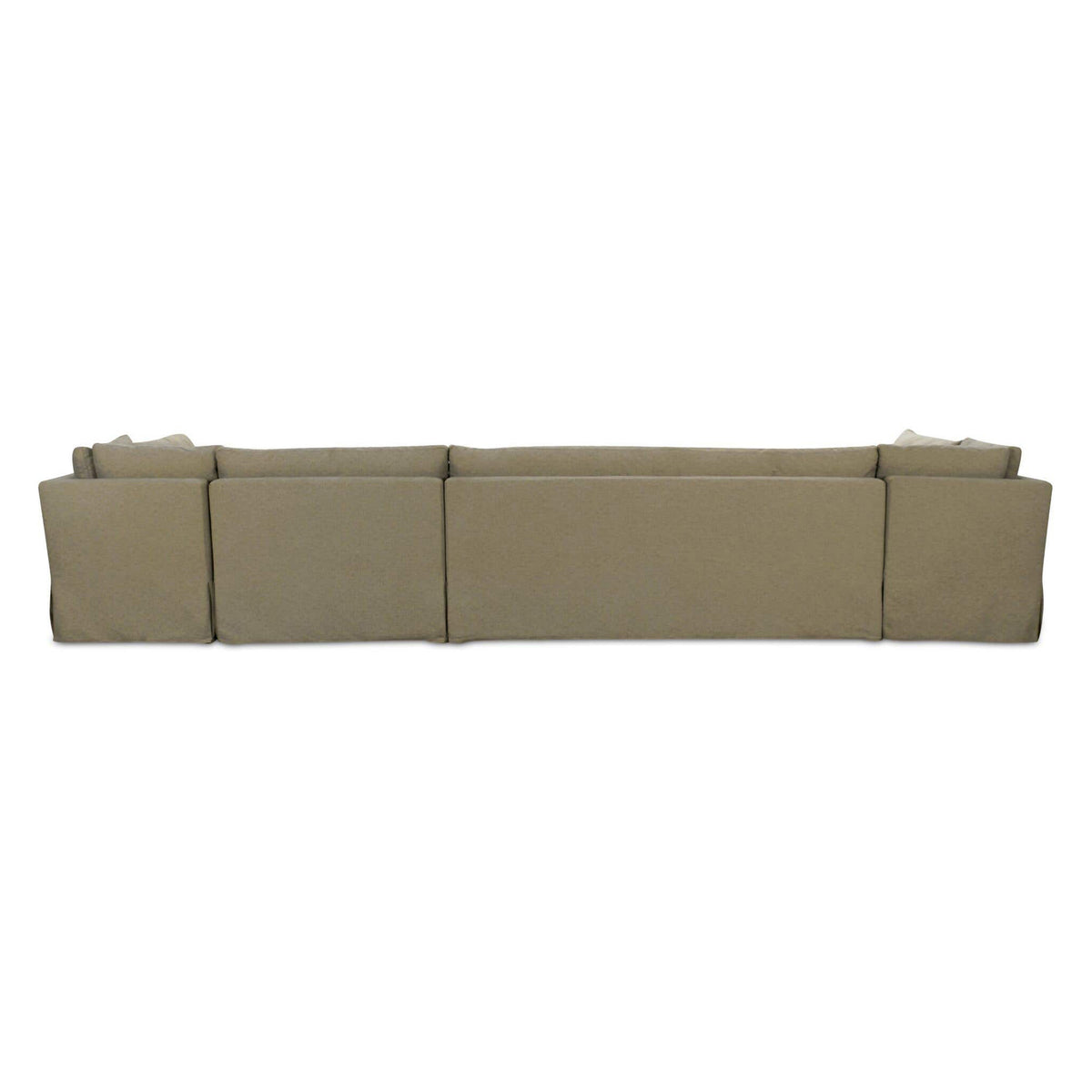 Fiona Slipcover Dining Banquette U-Shape 168 Inch-6