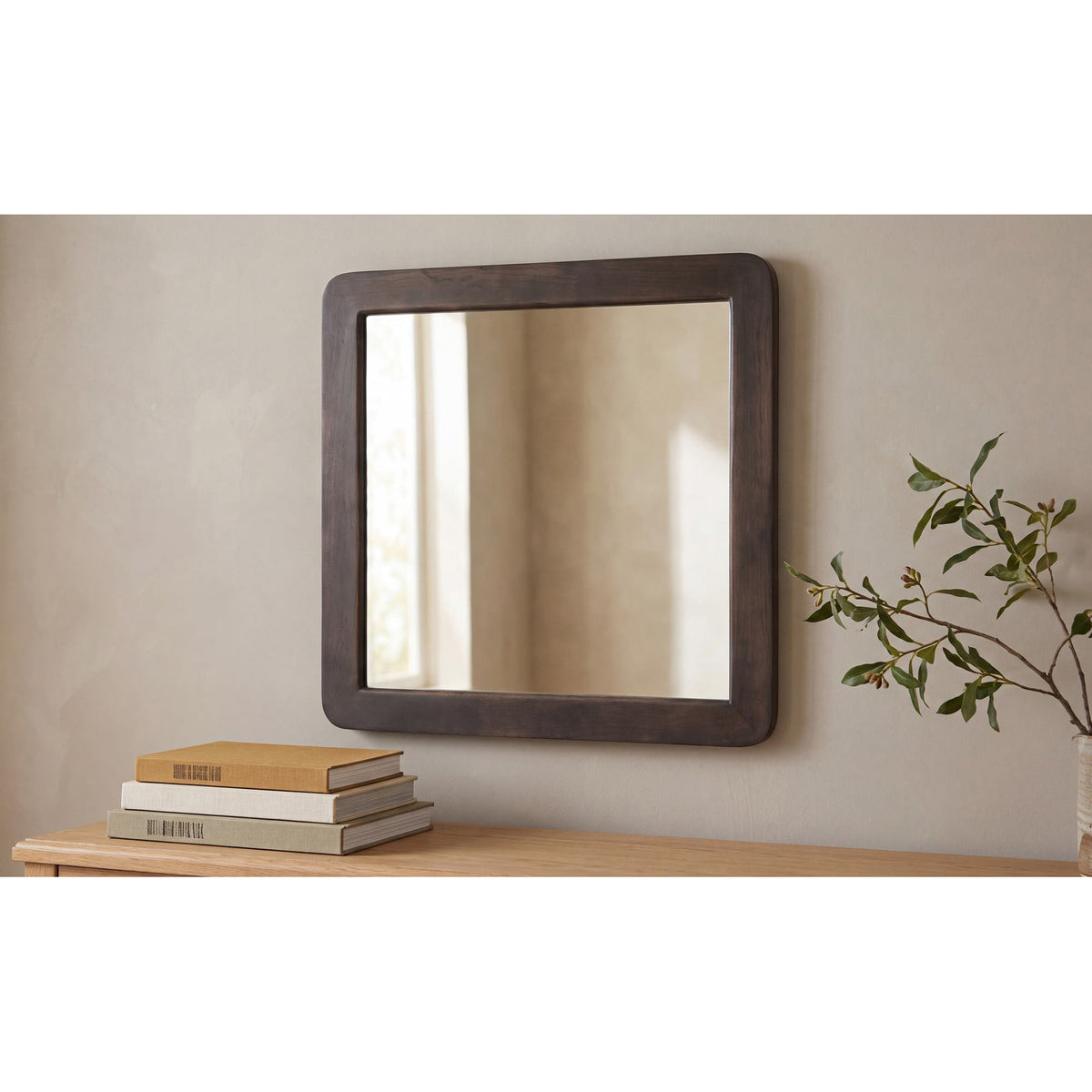 Reeve Mirror in Brown-9
