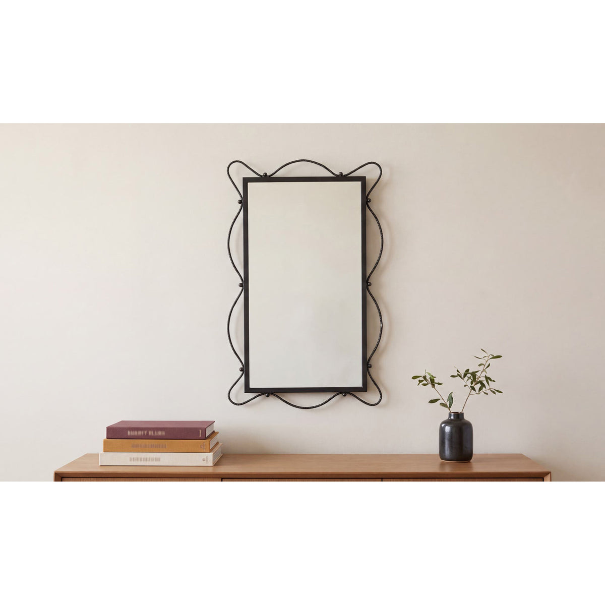 Vera Mirror in Black-2