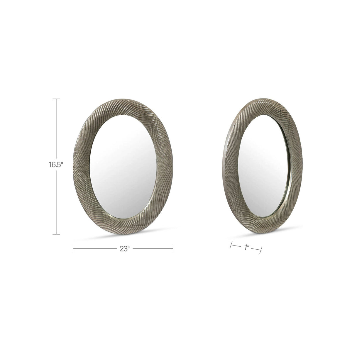 Vivienne Mirror in Silver-8