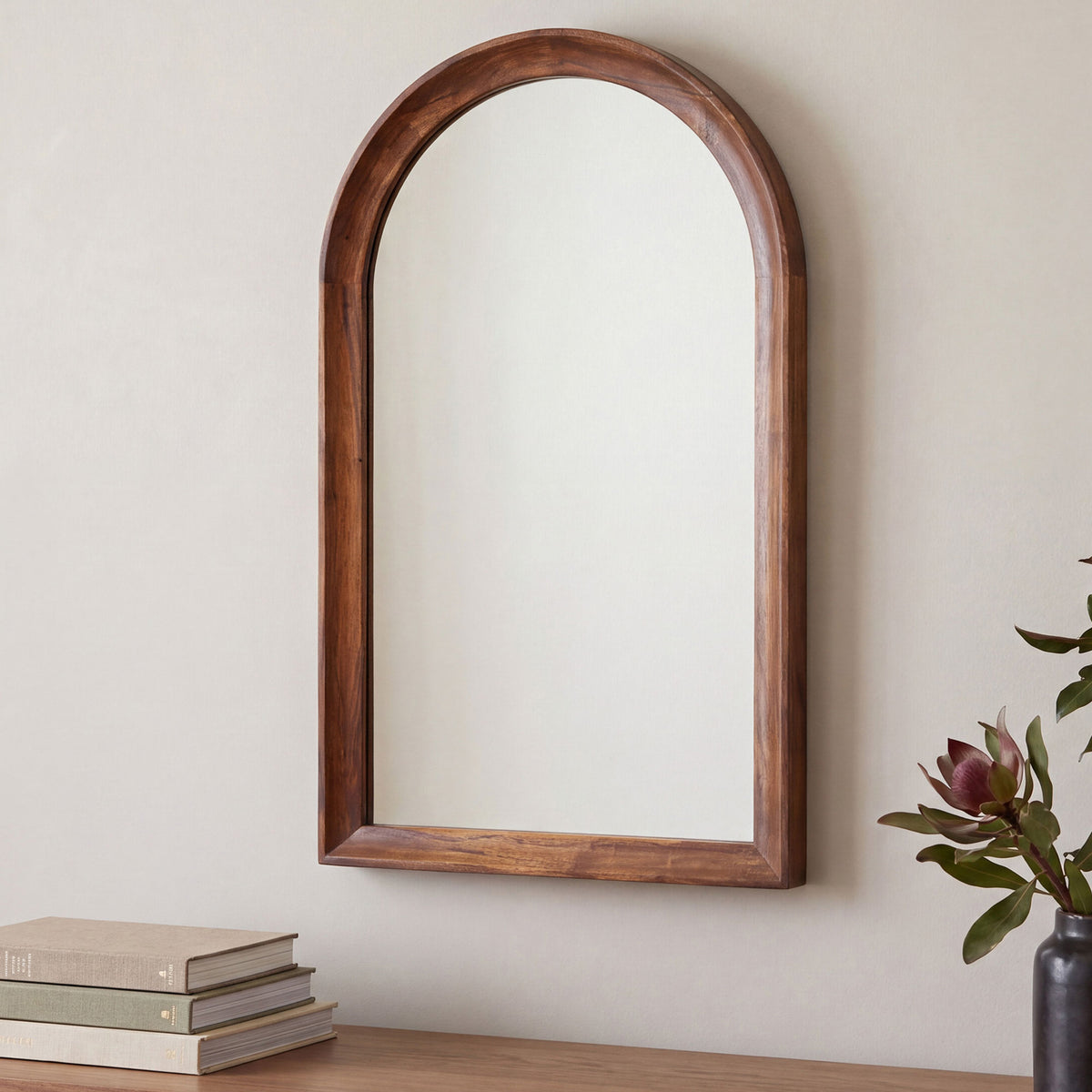 Theo Mirror in Brown-2