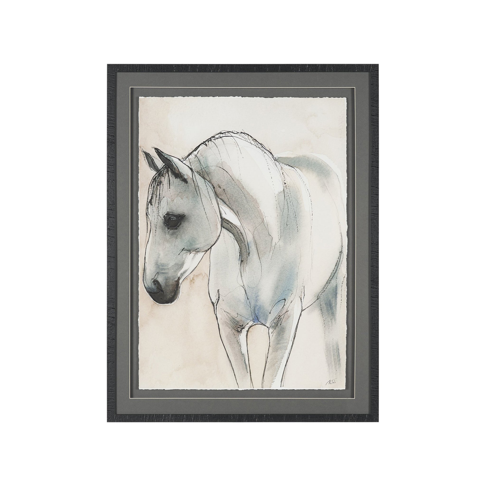 Elegant Beauties II Framed Artwork-1