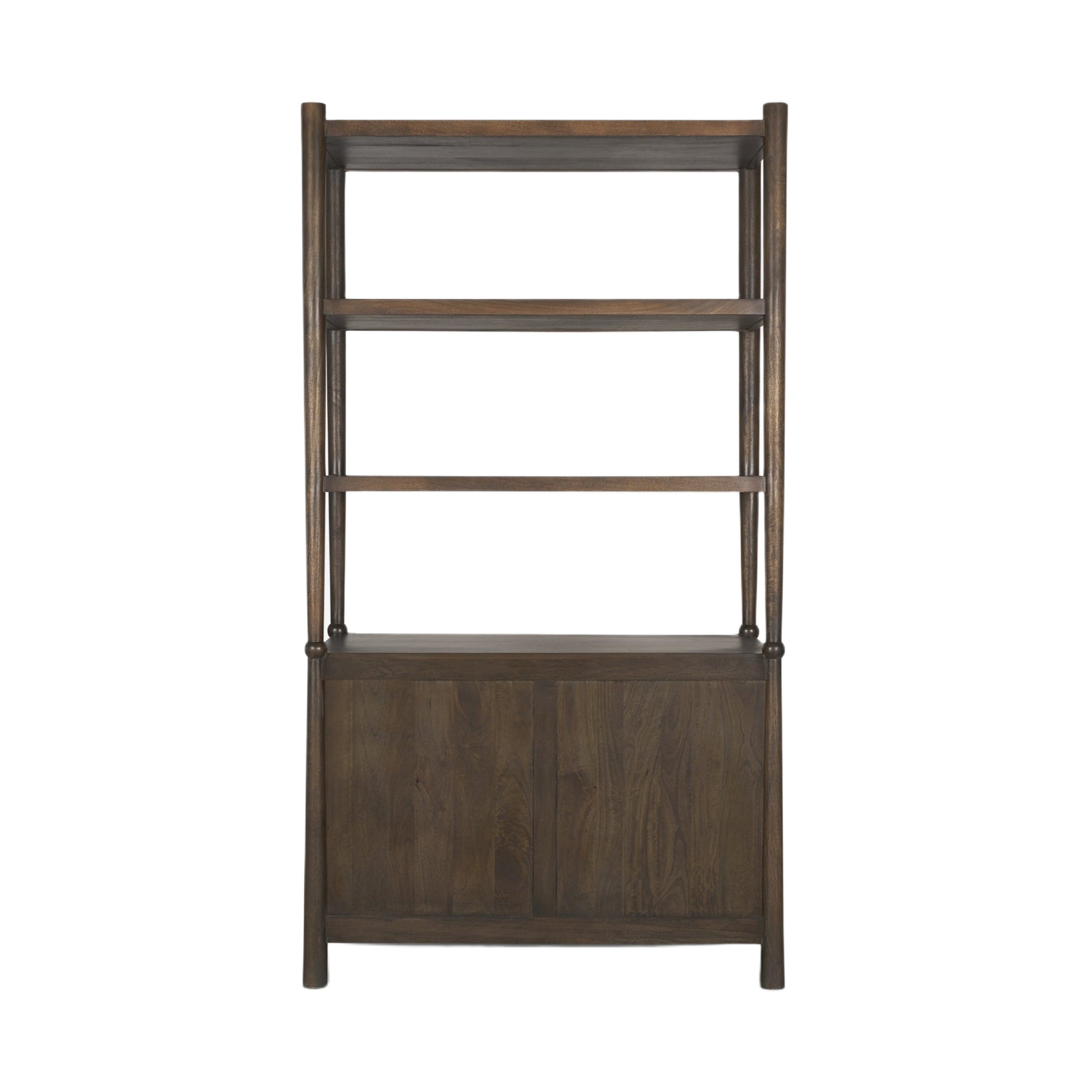 Bondi 2 Door Open Shelving Unit-5