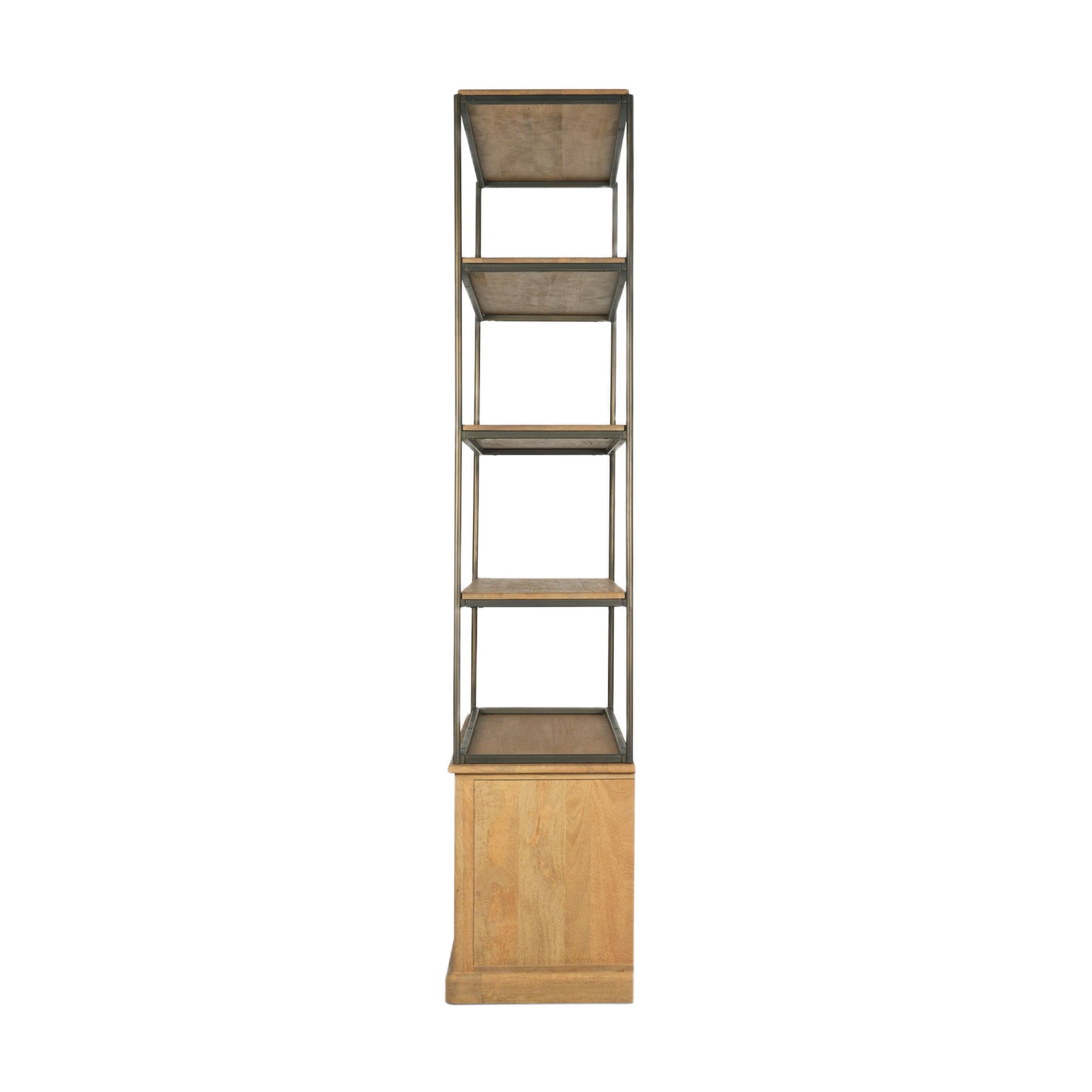 Baron 2-Door Open Shelving Unit-7