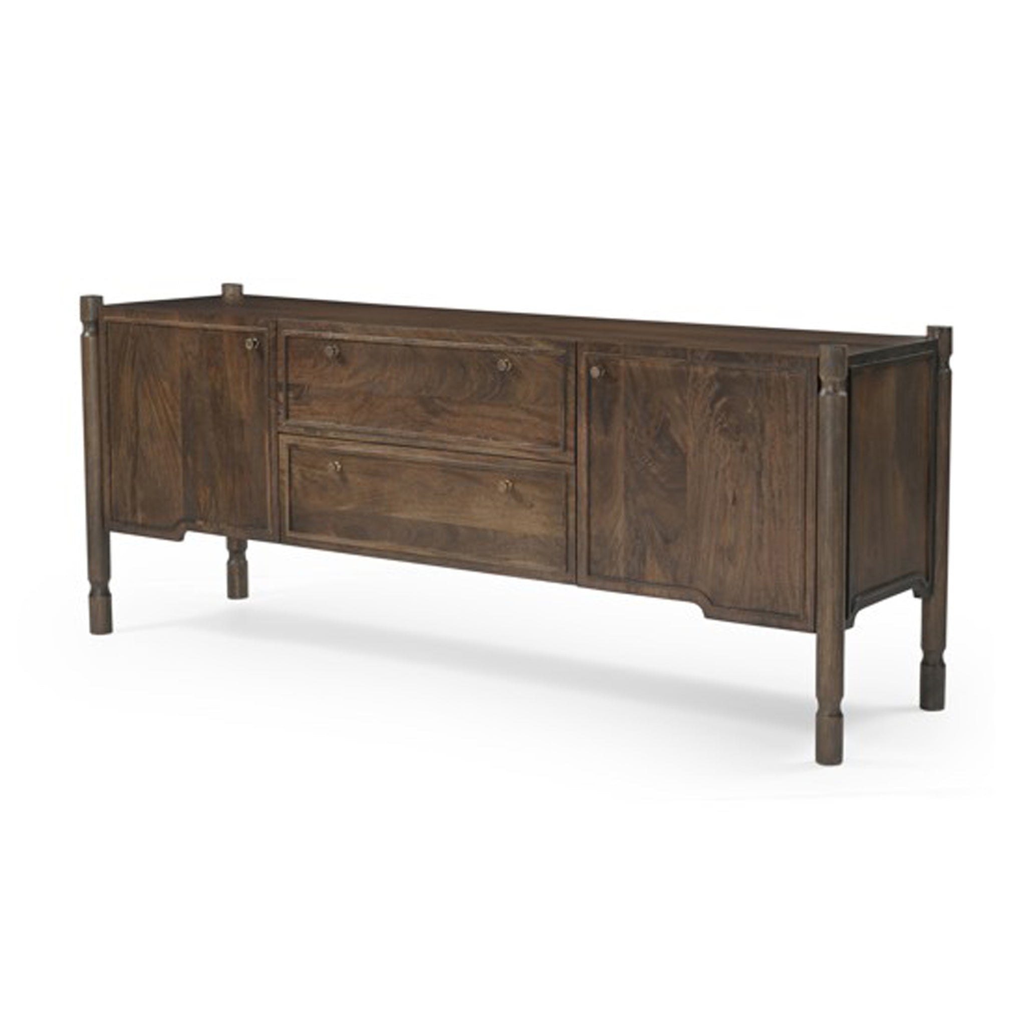 Phil 2 Door 1 Drawer Media Console-1