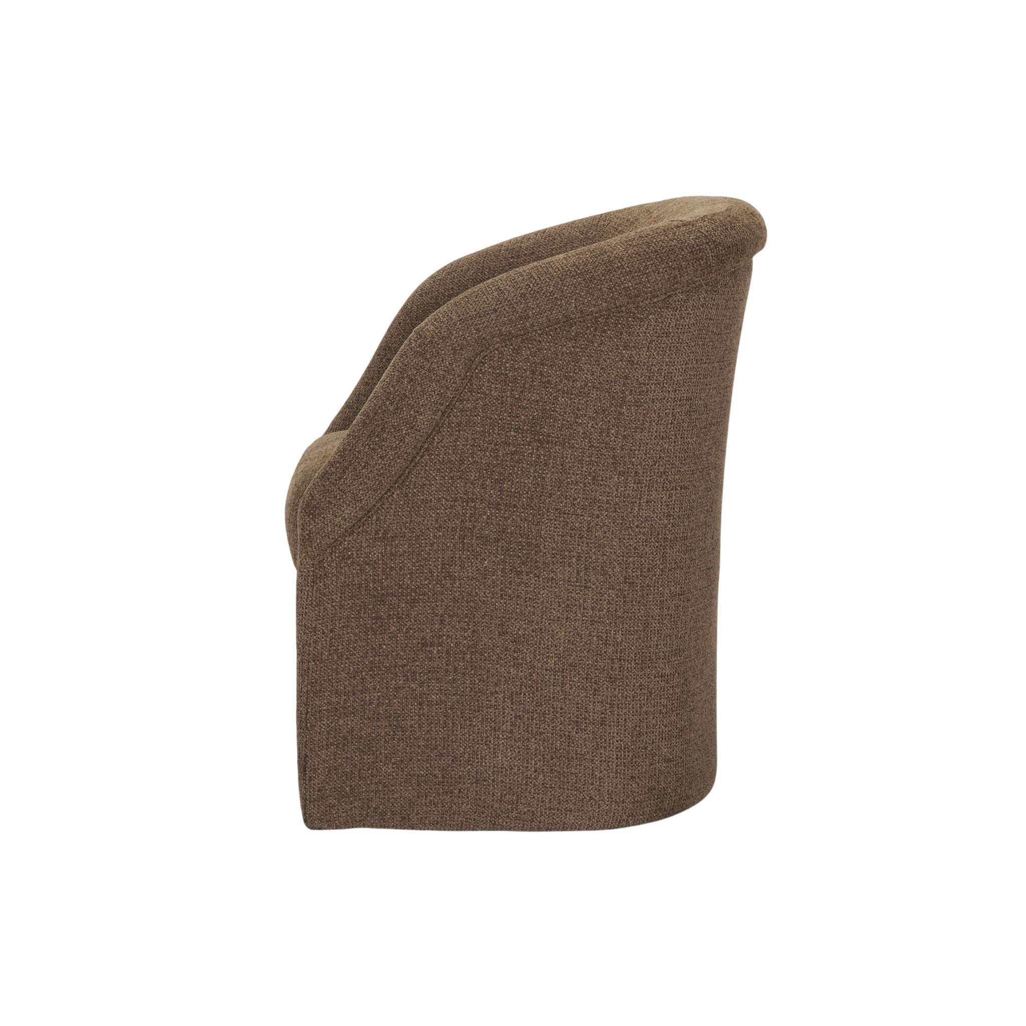 Curtis Half-Moon Base Dining Armchair-18