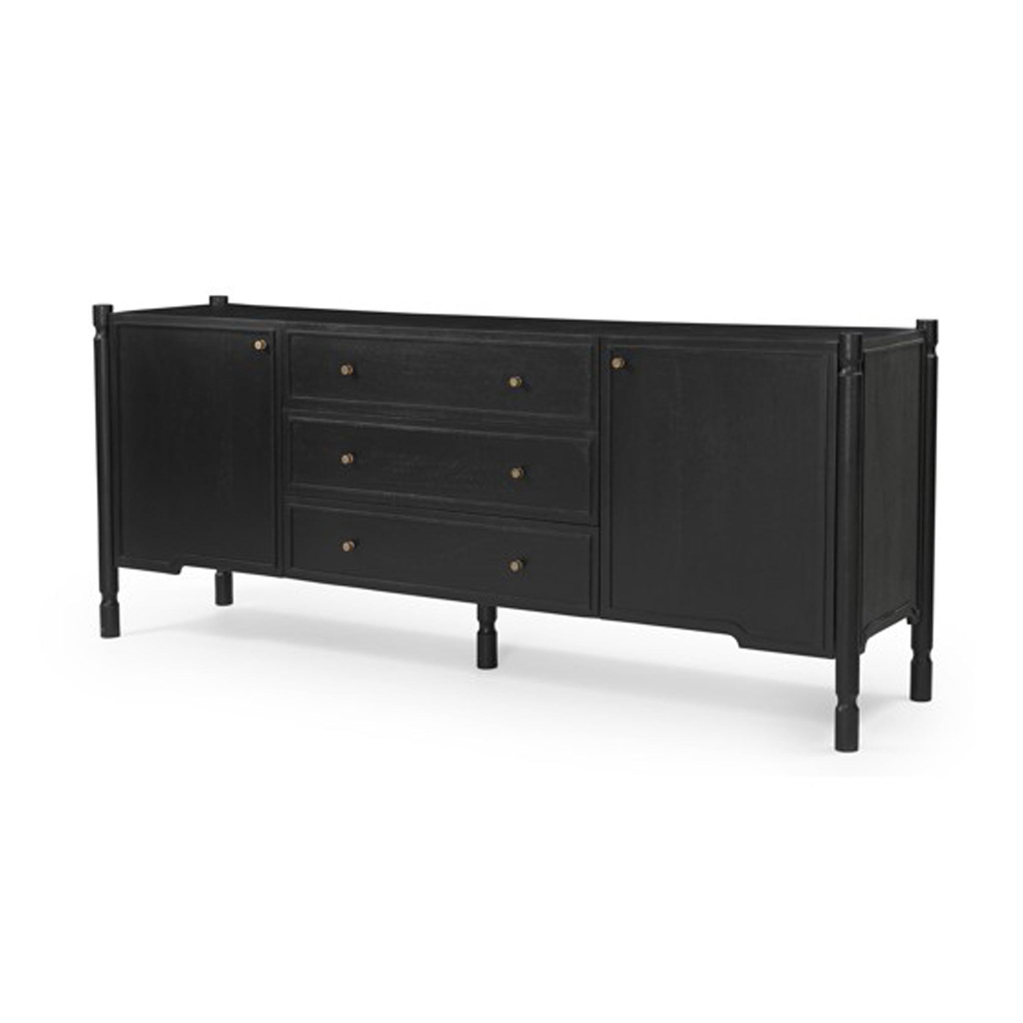 Phil 2 Door 3 Drawer Closed Sideboard-1