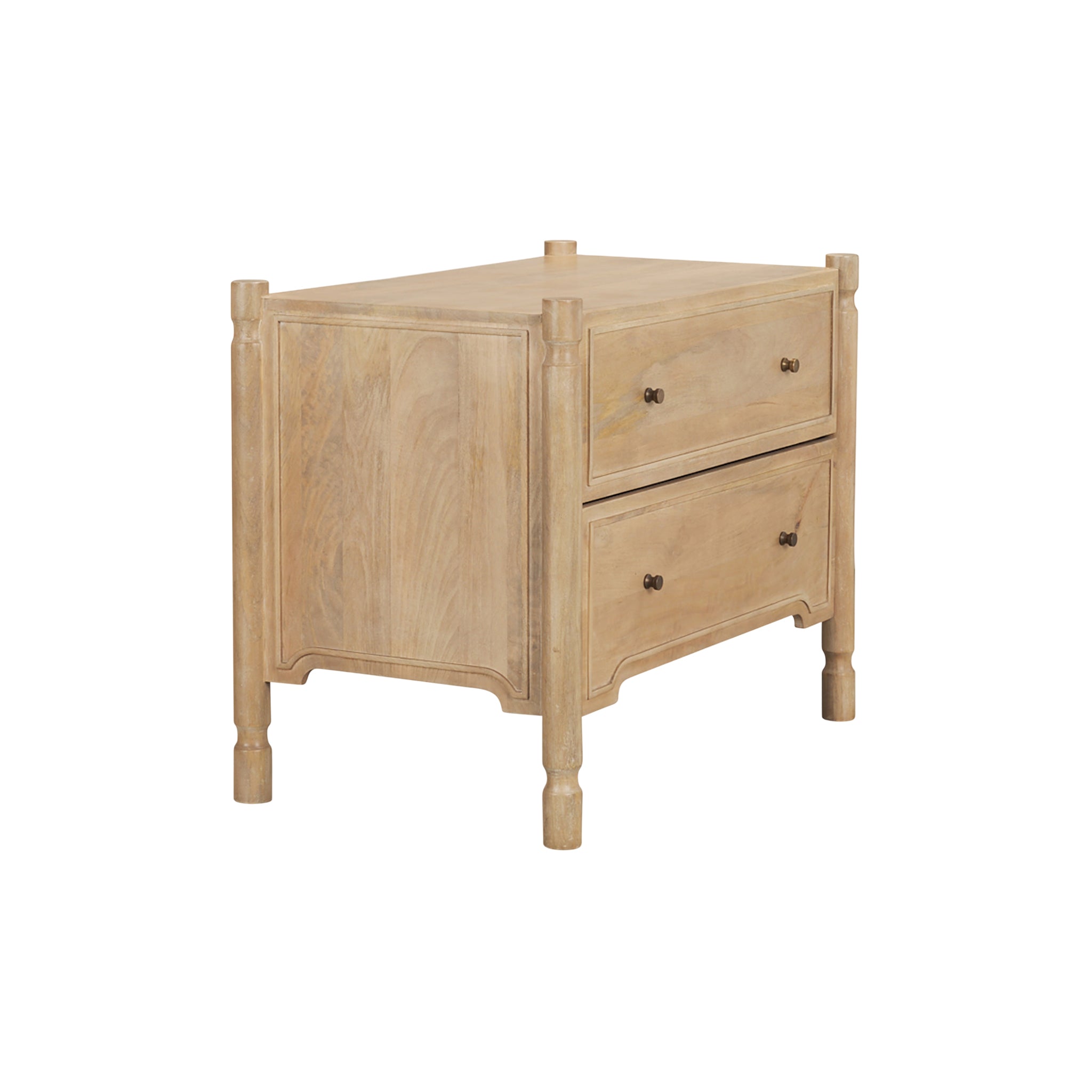 Phil 2 Drawer Accent Cabinet-29