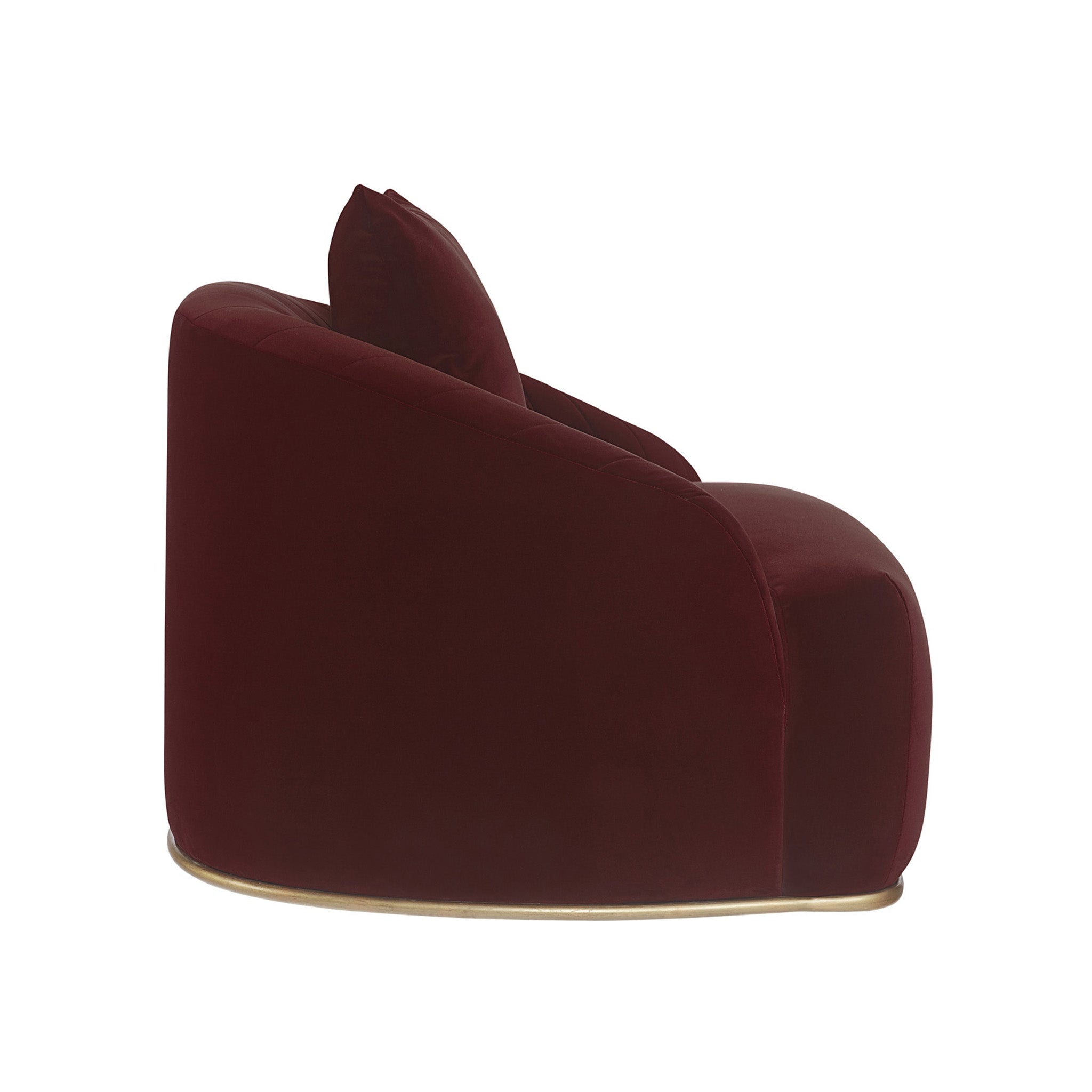 Astrid Armchair in Merlot-5
