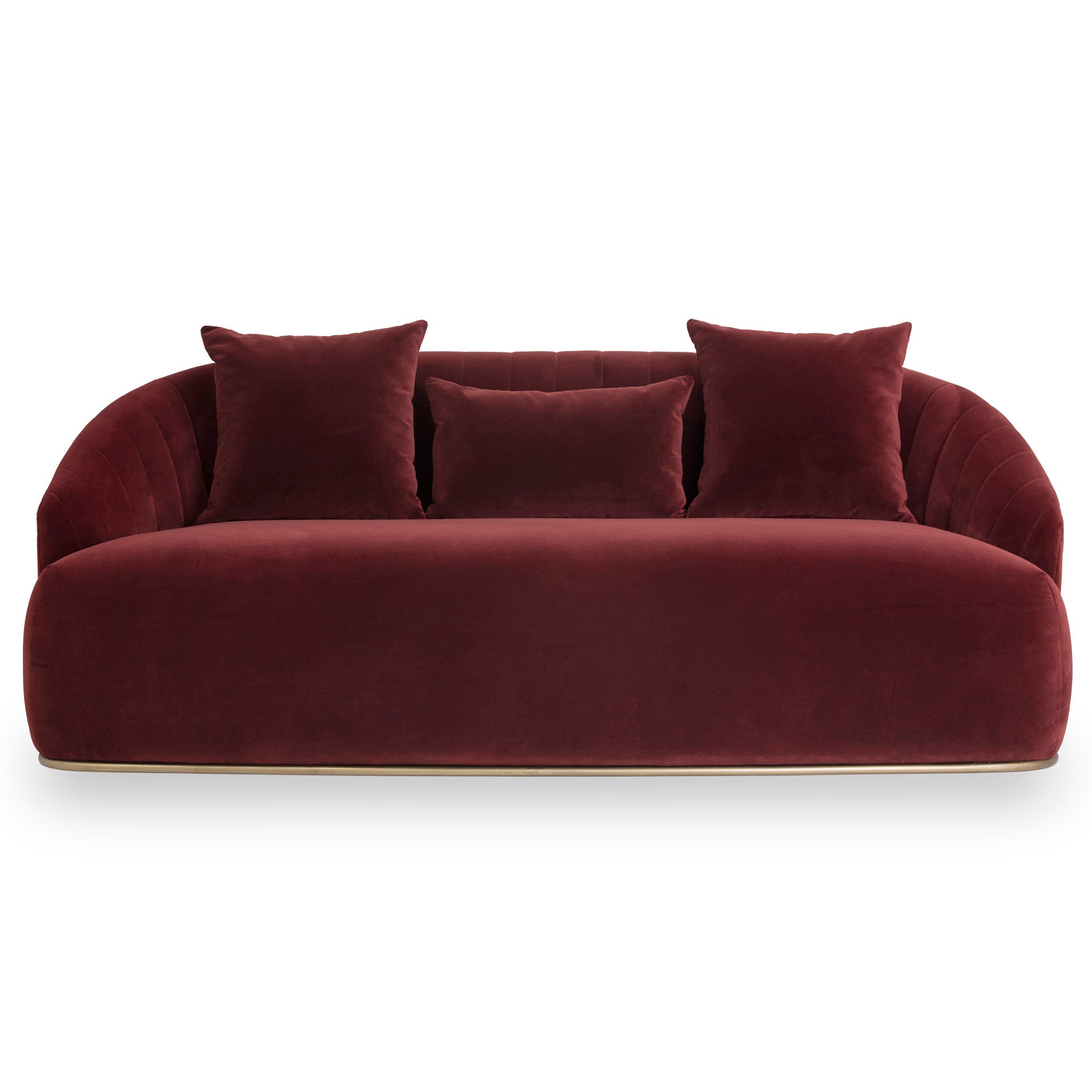 Astrid Sofa in Merlot