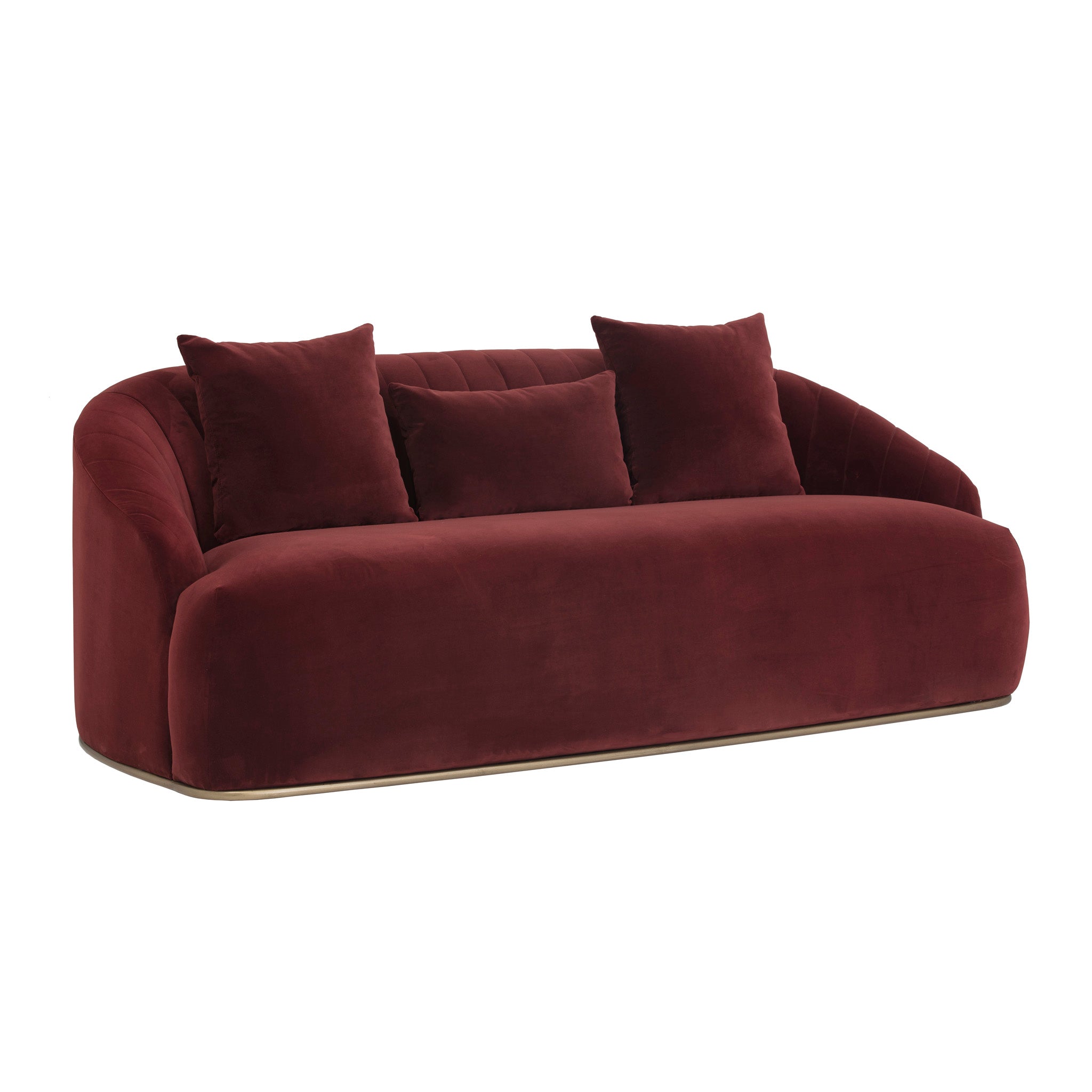 Astrid Sofa in Merlot-3