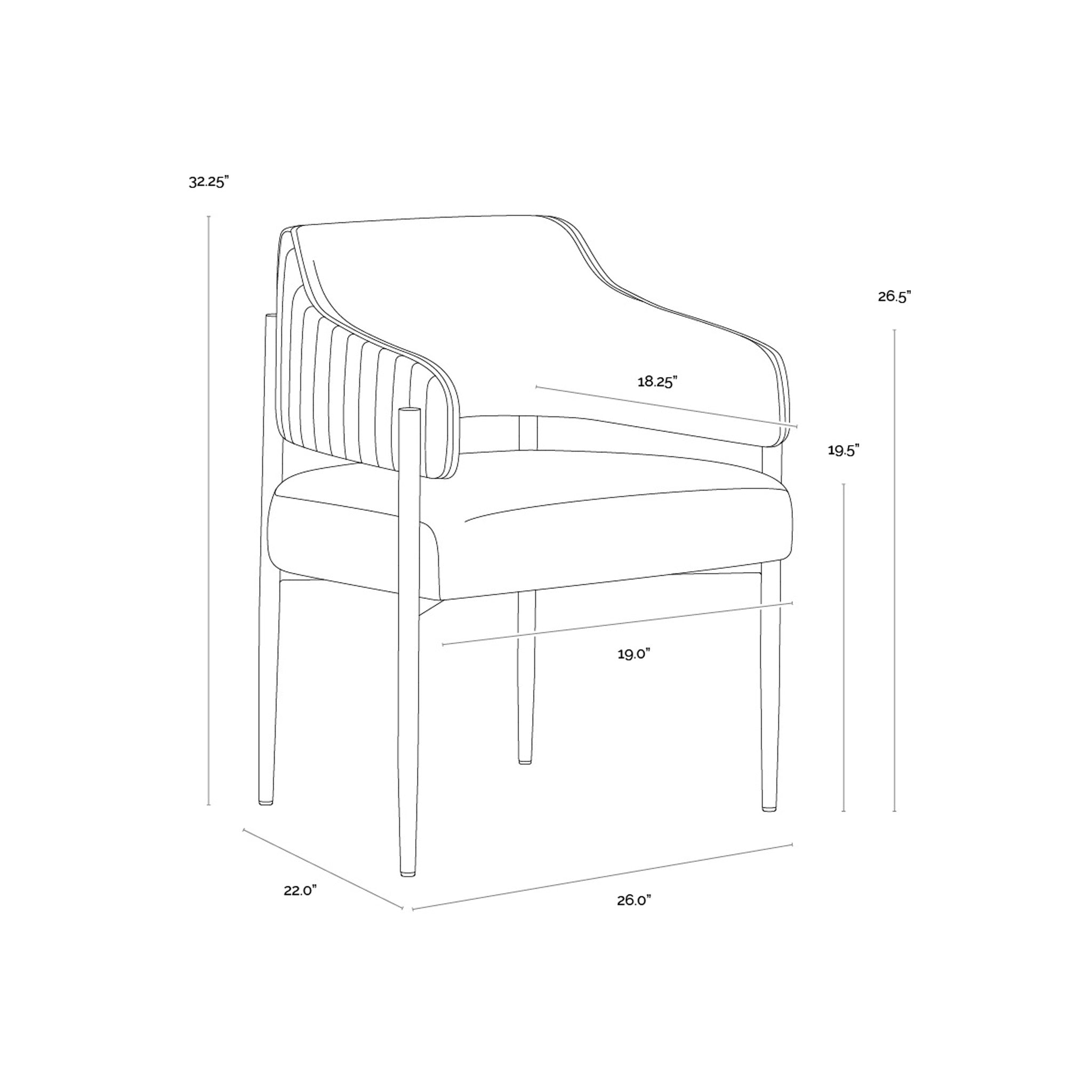 Tova Dining Armchair-12