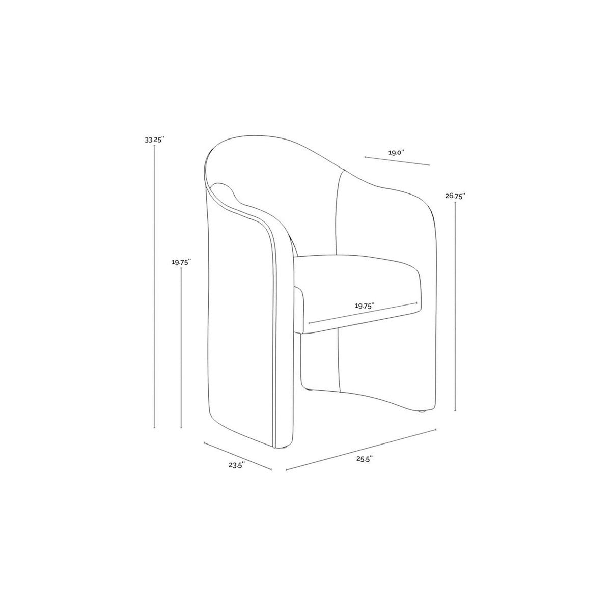 Anaya Dining Armchair-15