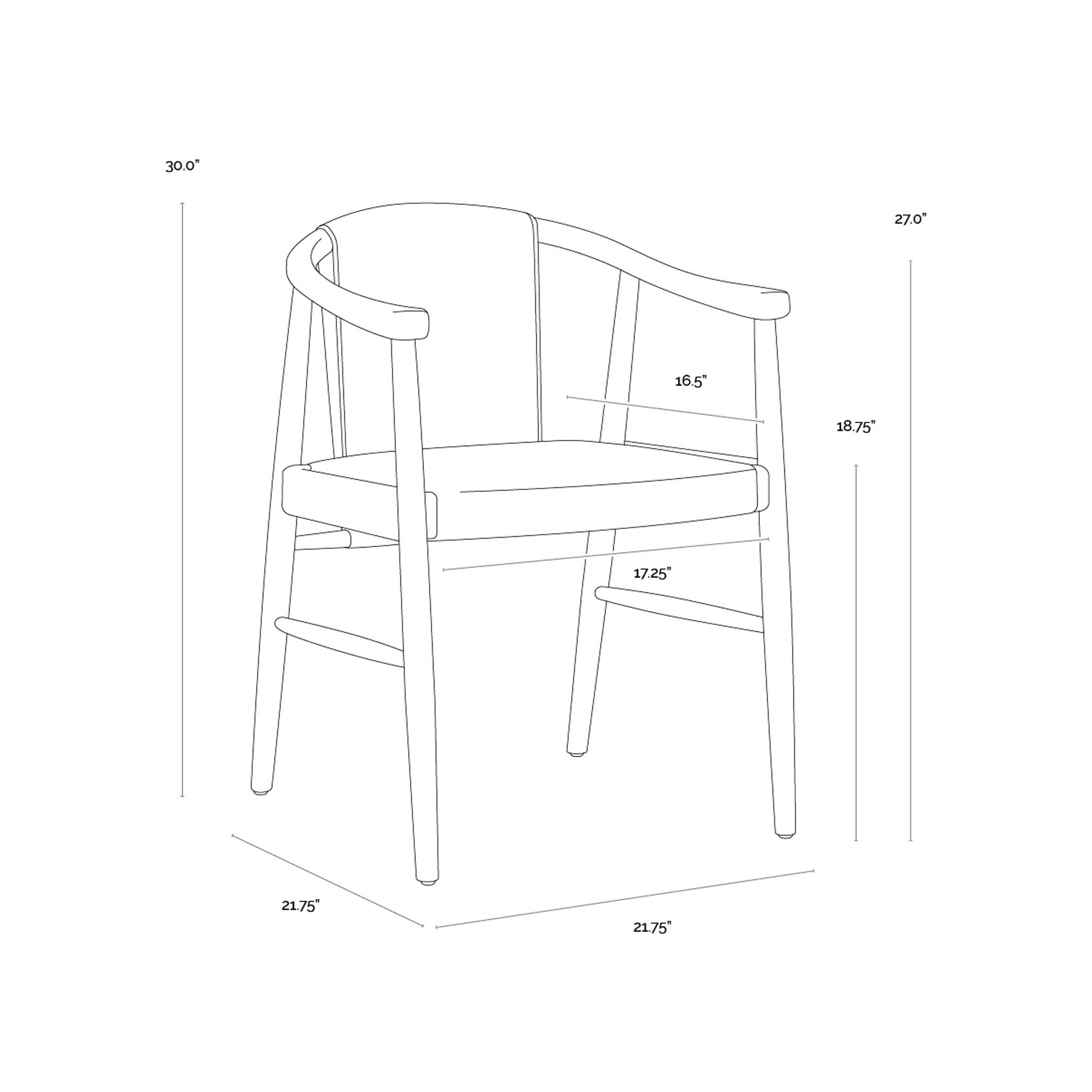 Aran Dining Armchair-14