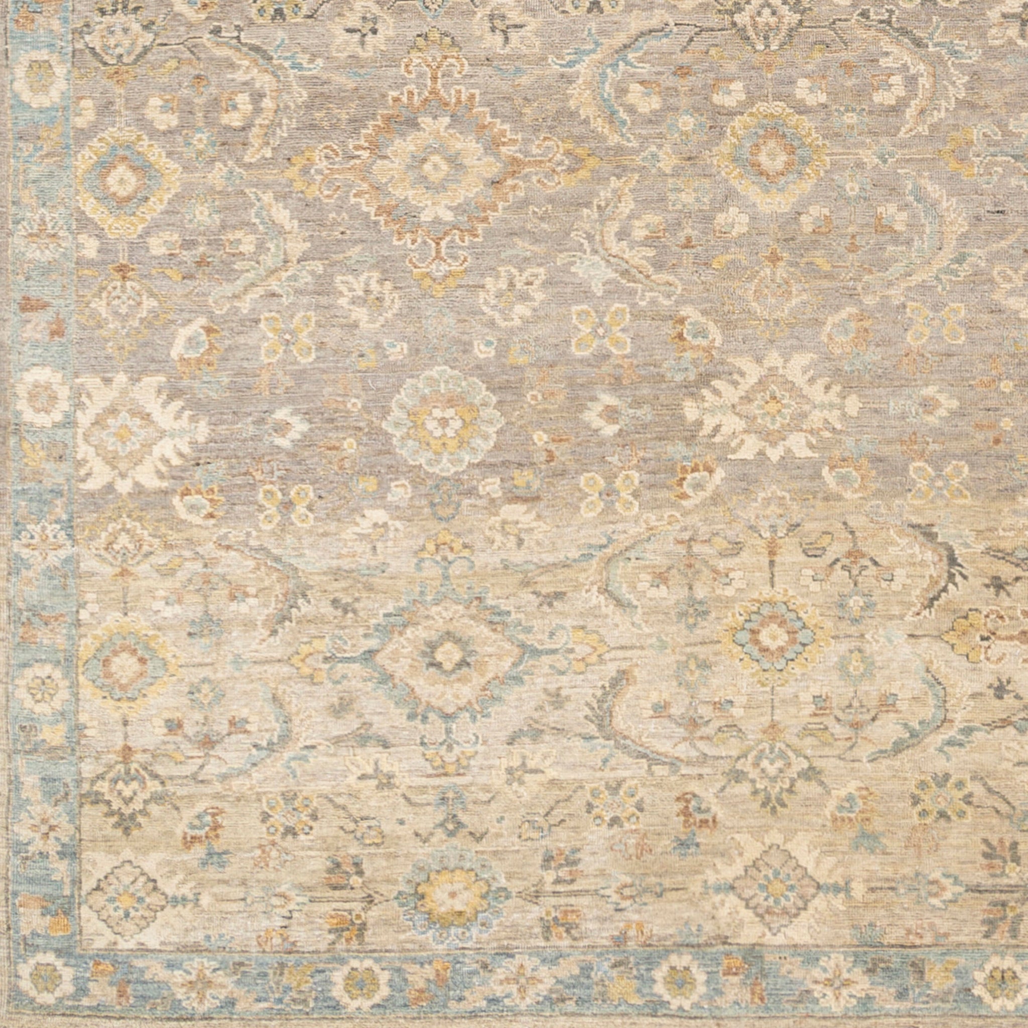 Anatolia Wool Rug in Light Beige-2