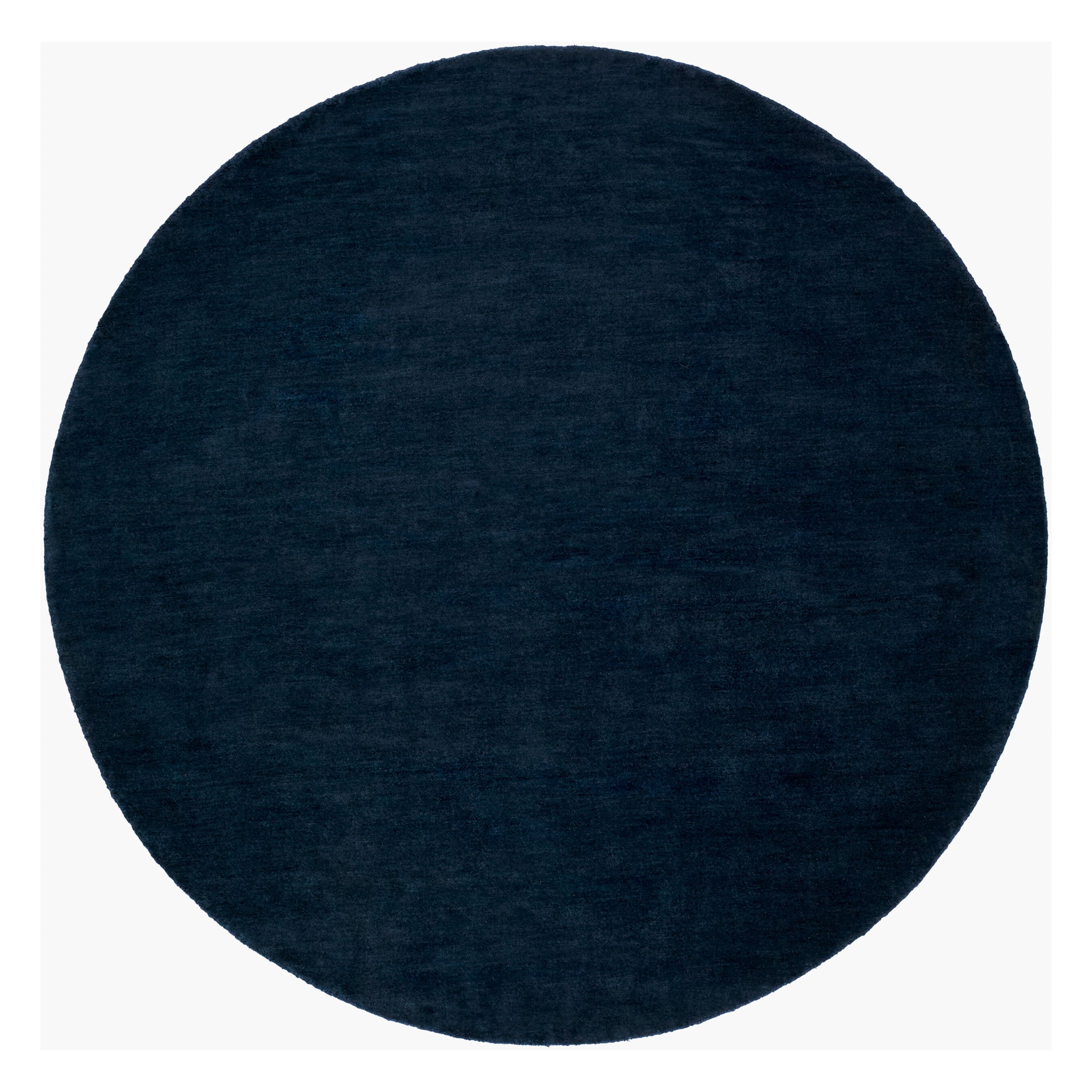 Evergreen Wool Rug in Dark Blue 1