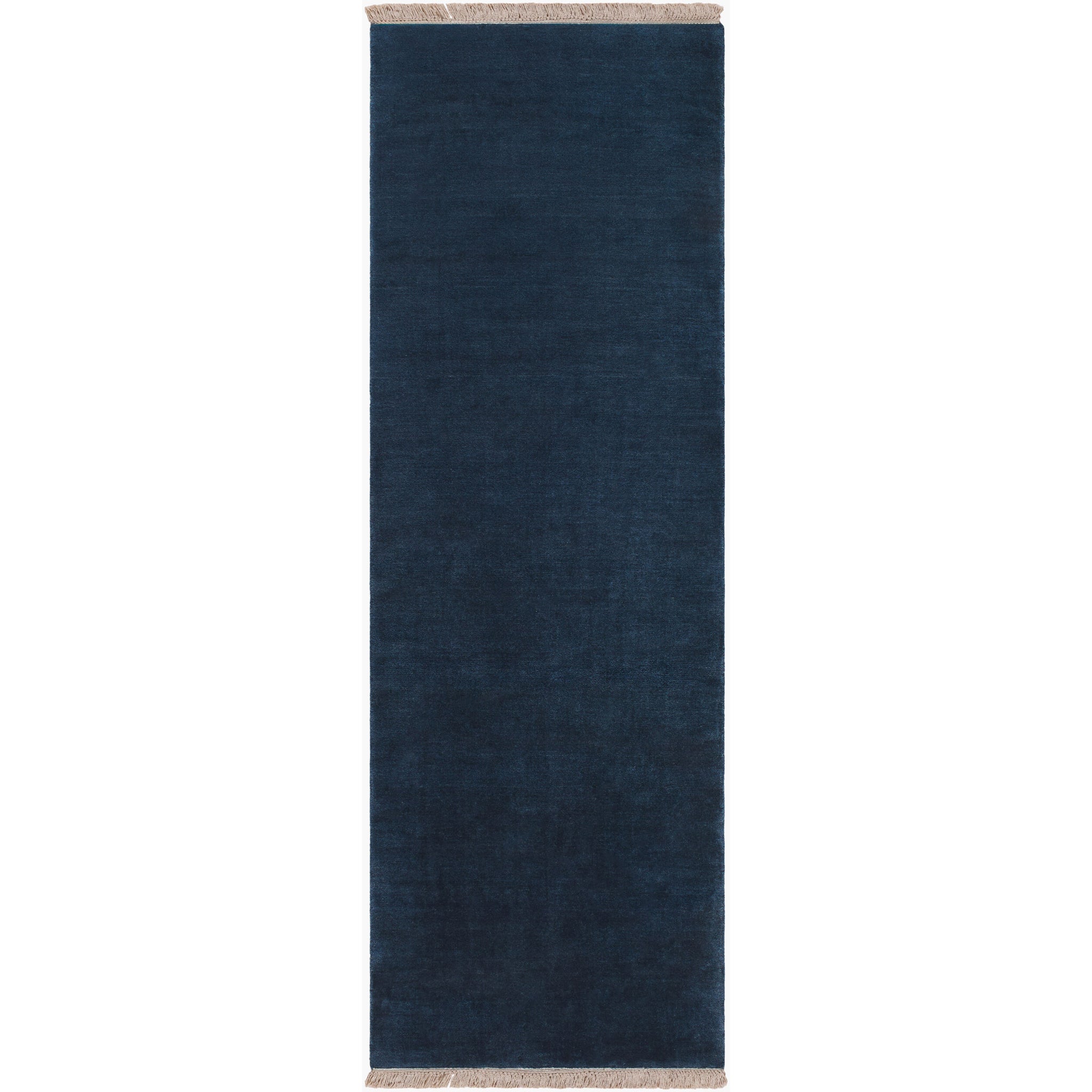 Evergreen Wool Rug in Dark Blue 2