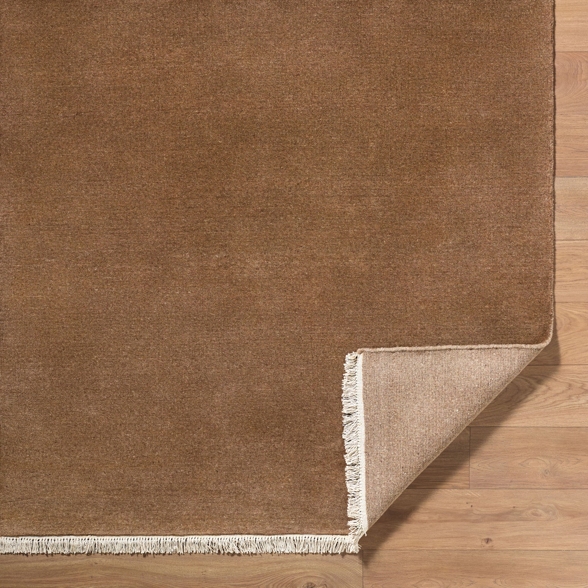 Evergreen Wool Rug in Chestnut 3