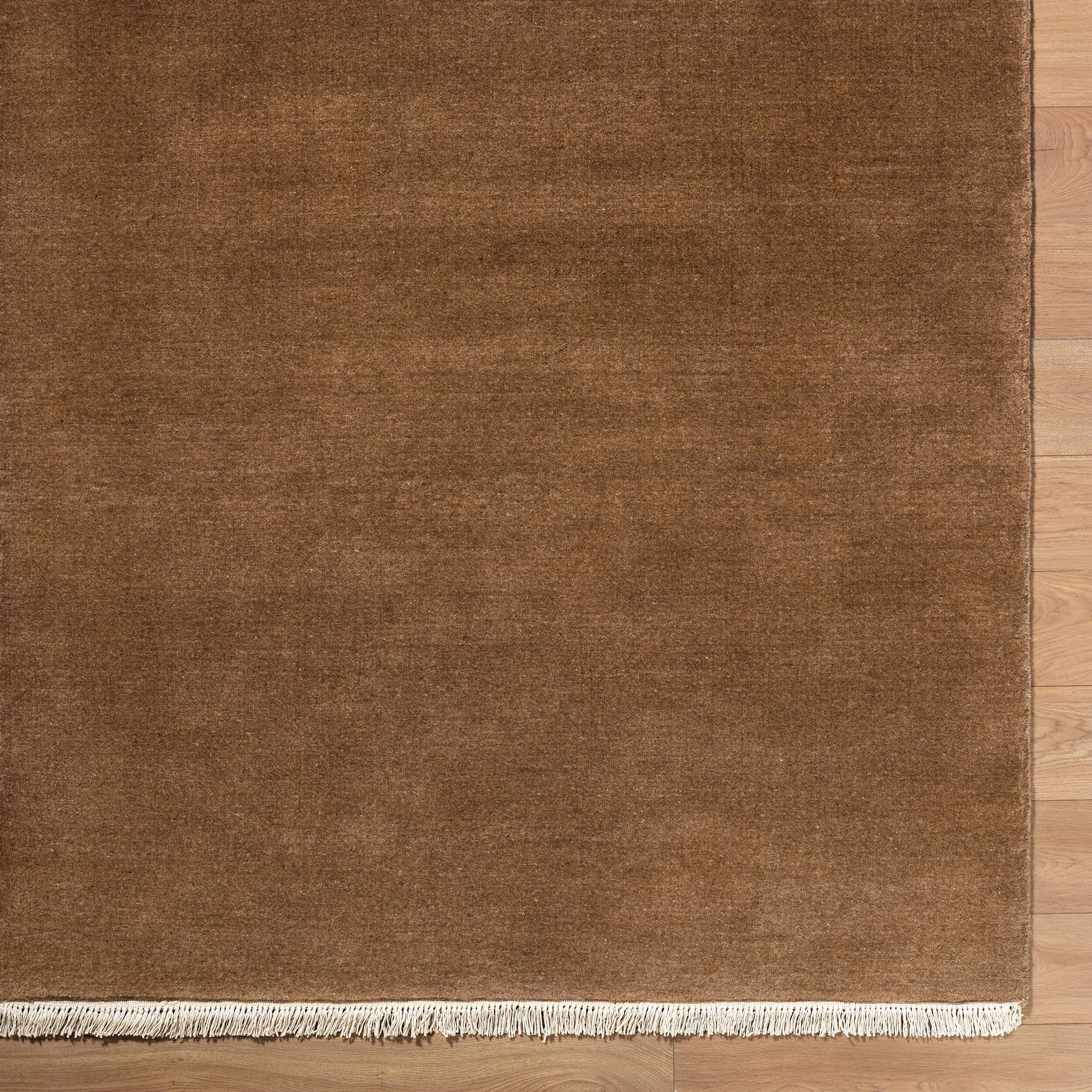 Evergreen Wool Rug in Chestnut 5