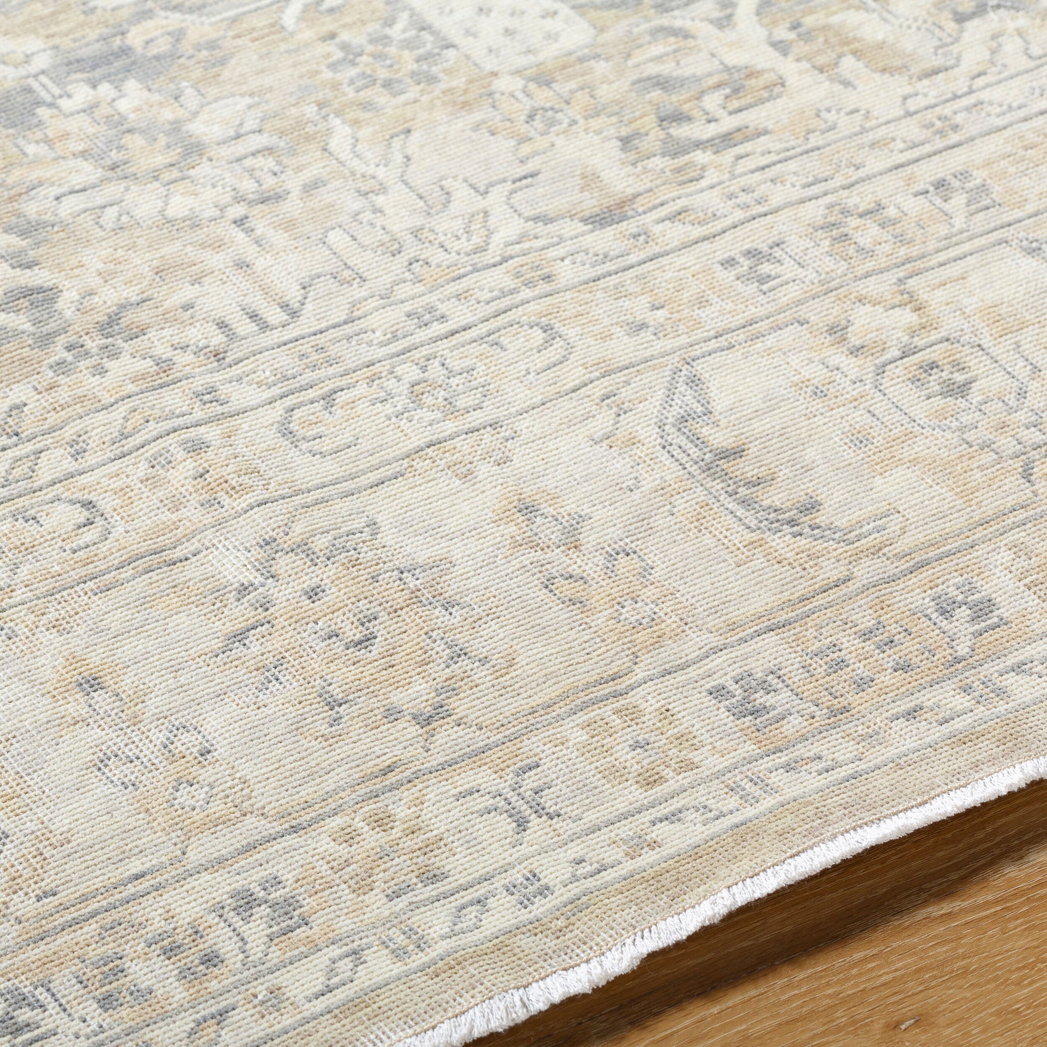 Once Upon a Time Wool Rug in Ivory-7