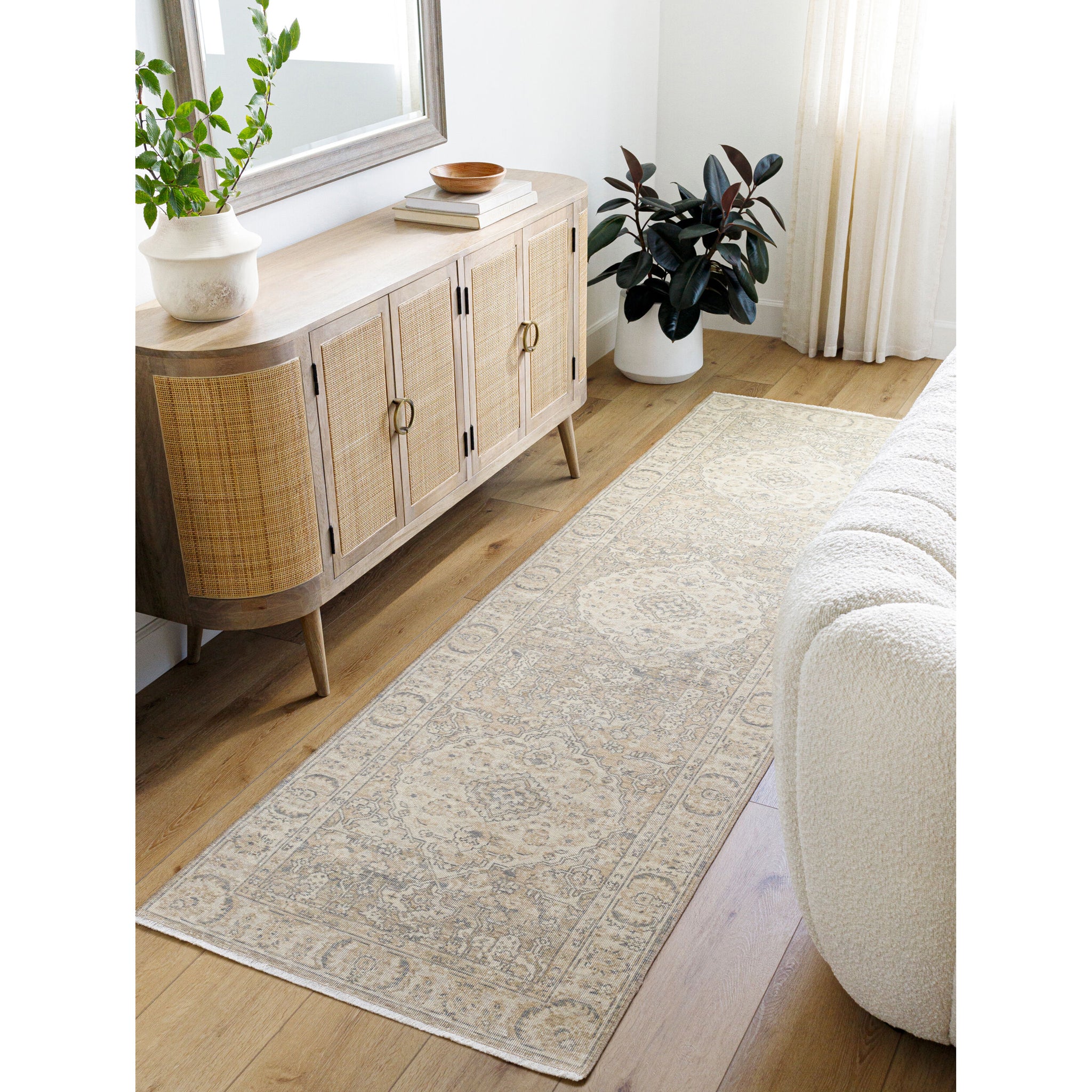 Once Upon a Time Wool Rug in Ivory-3