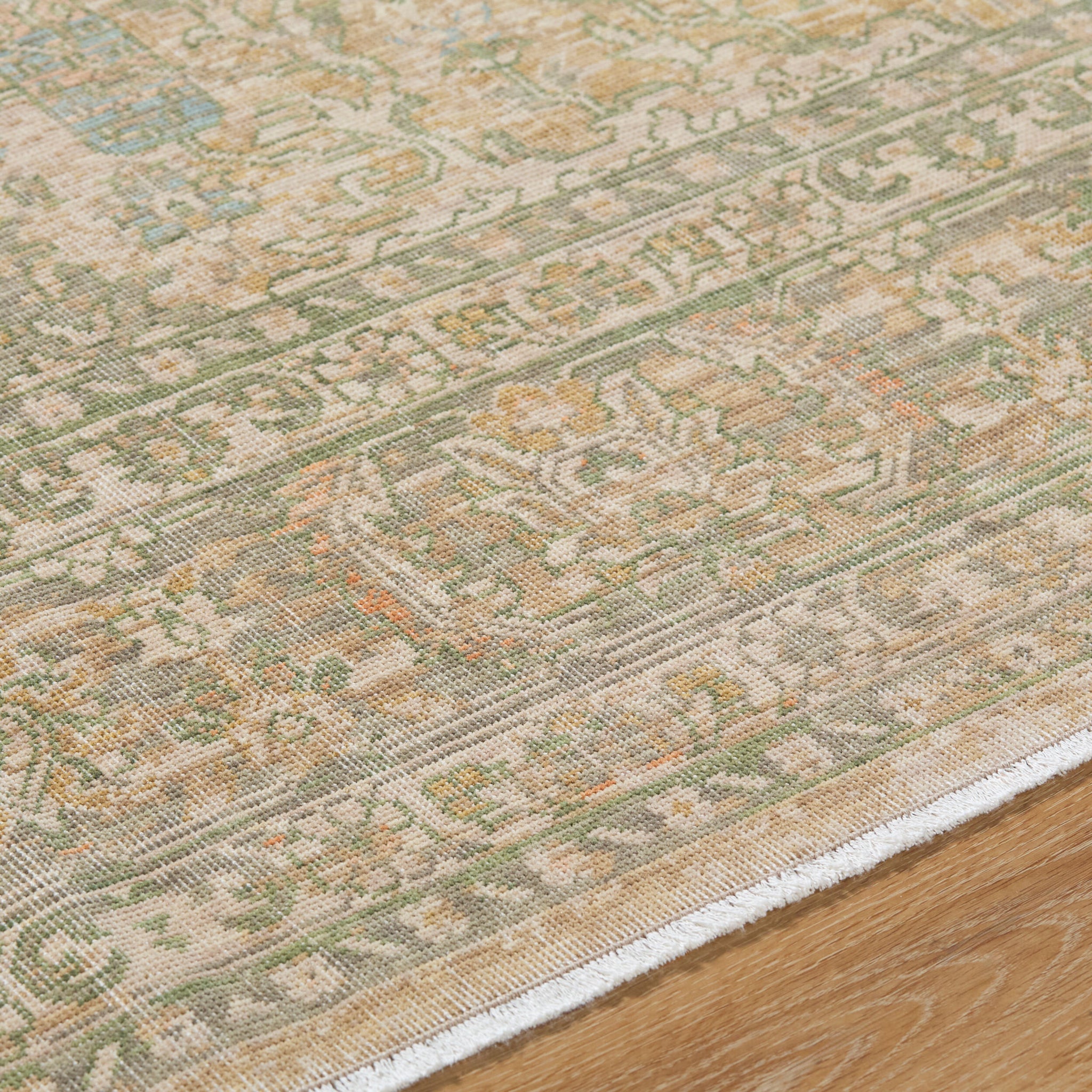 Once Upon a Time Wool Rug in Light Beige-4