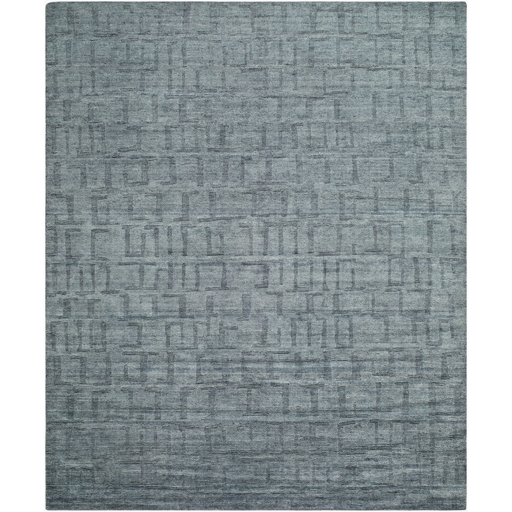 Shimla Wool Rug in Slate Gray-1