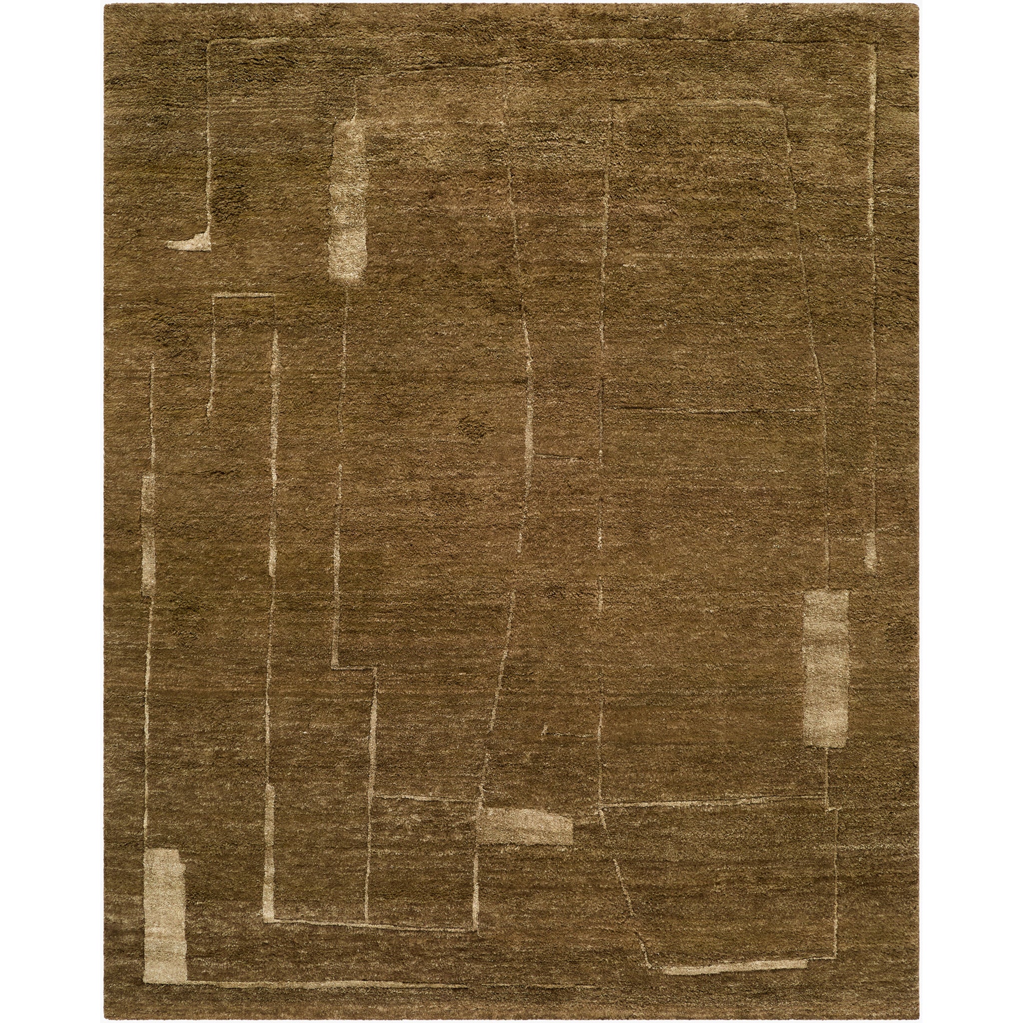 Tulsi Wool Rug in Umber-1