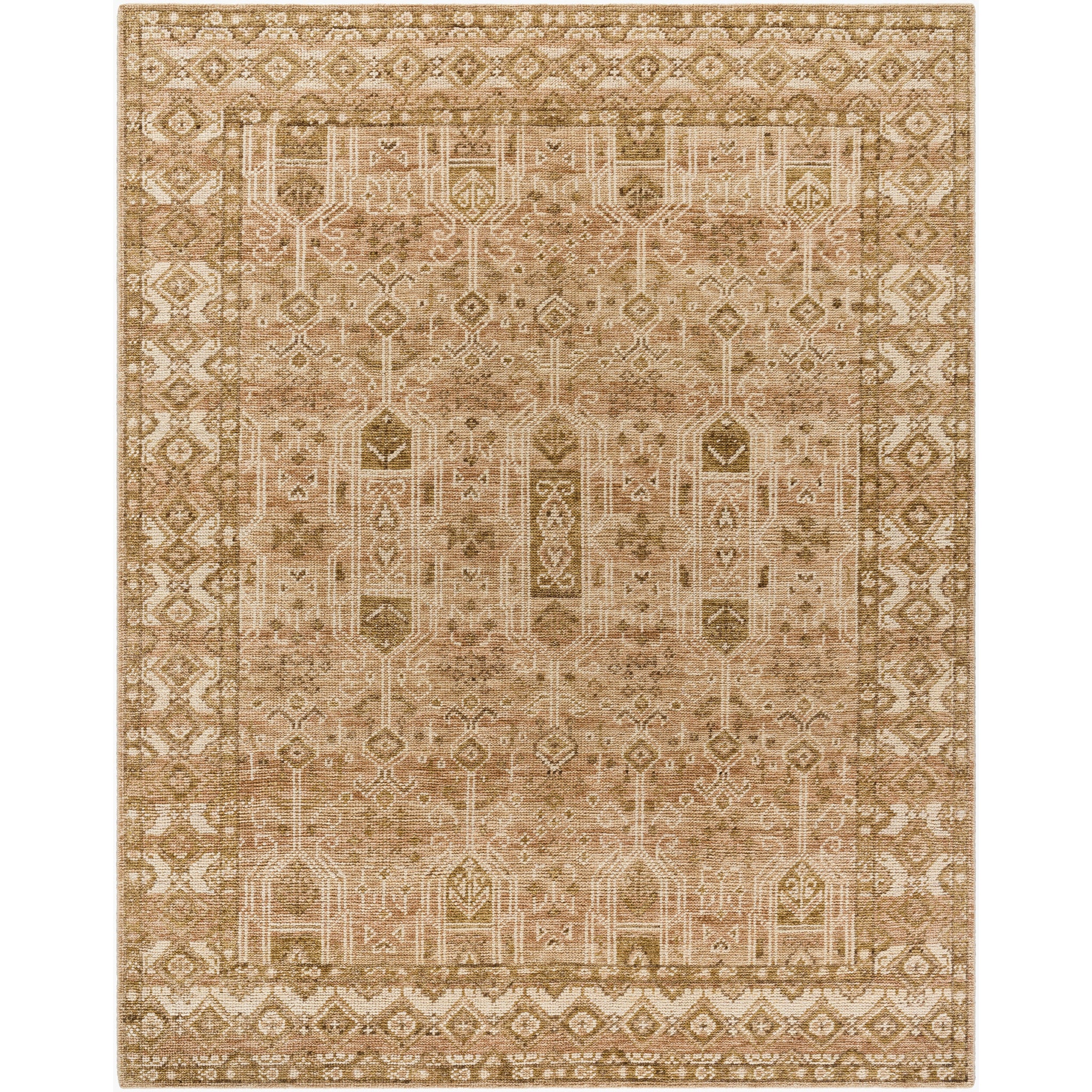 Tulu Wool Rug in Beige-1
