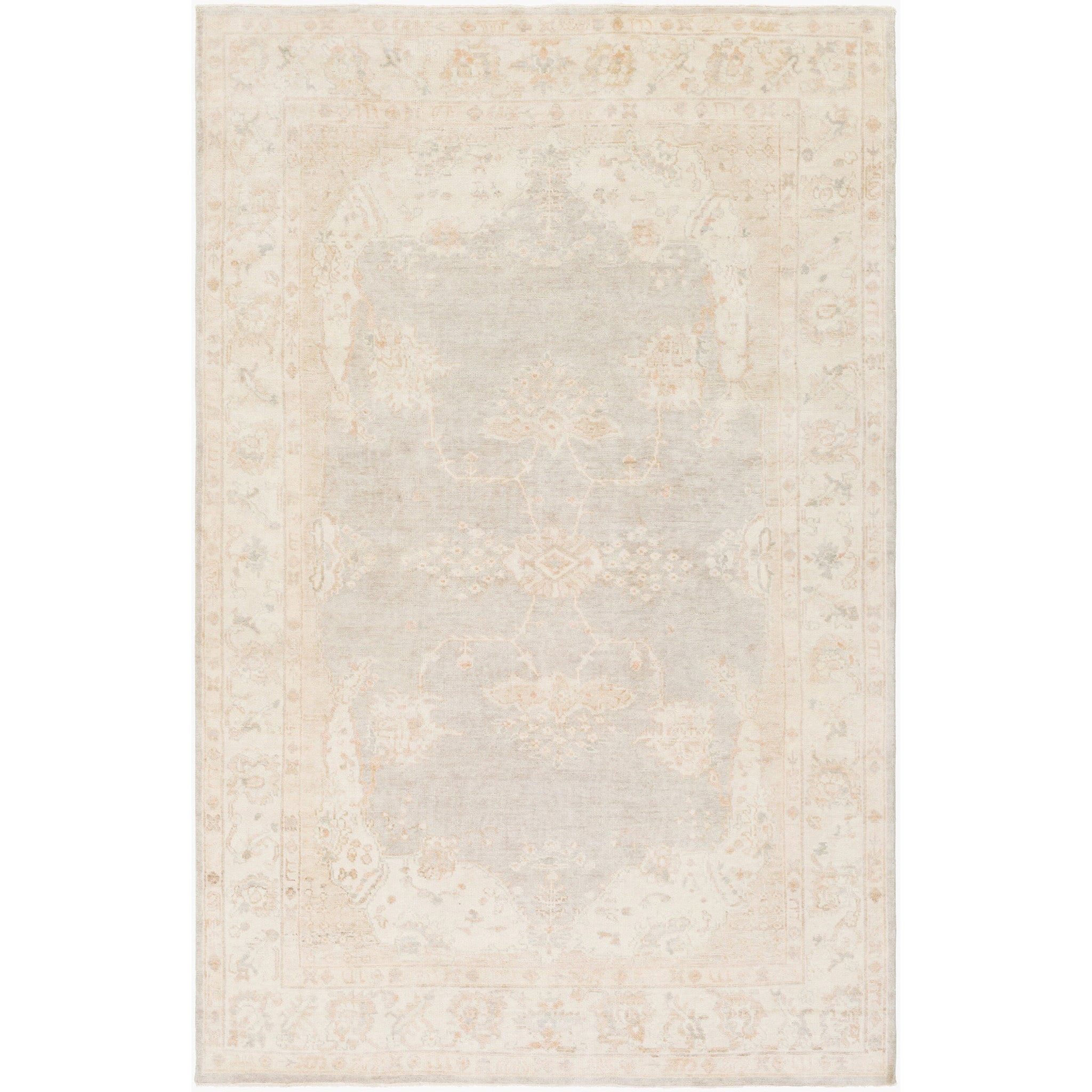 Westchester Wool Rug in Light Gray-1