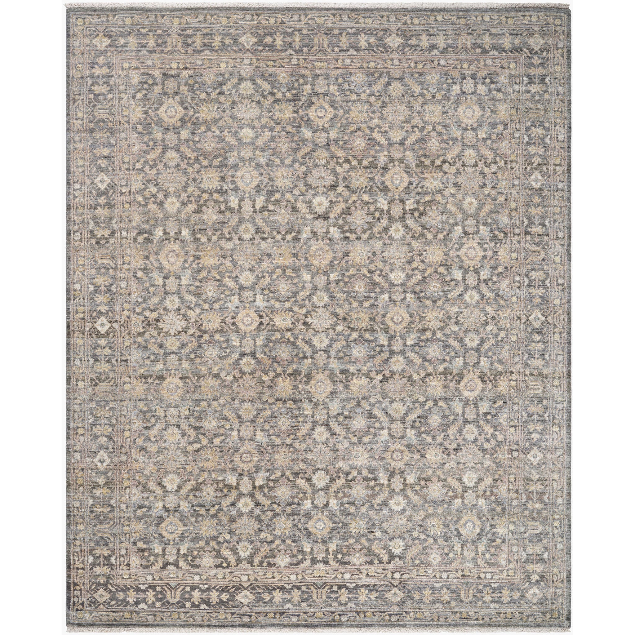 Zeenat Wool Rug in Taupe-1
